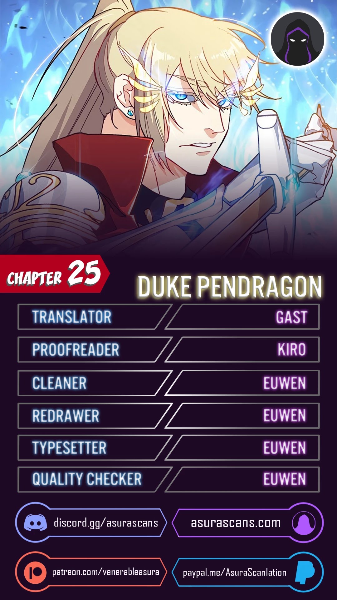 Duke Pendragon chapter 25 page 1