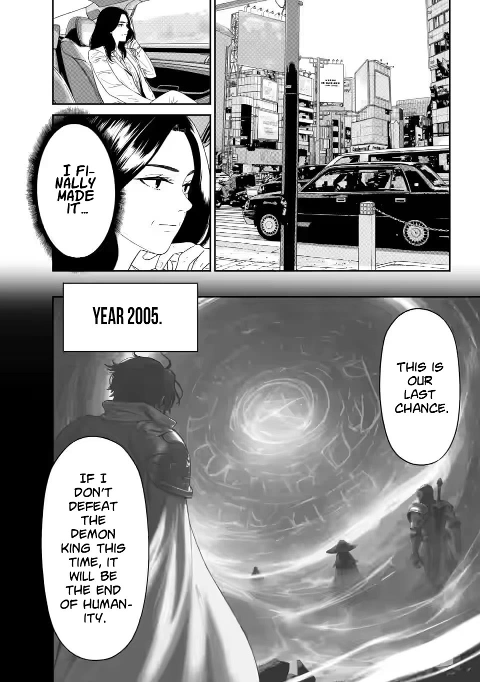 Dungeon de Tatakaitsuzukete 20-nen no Doutei Yuusha, Chijou ni Modottara Danjoubi 1:1000 no Sekai Datta chapter 1 page 21