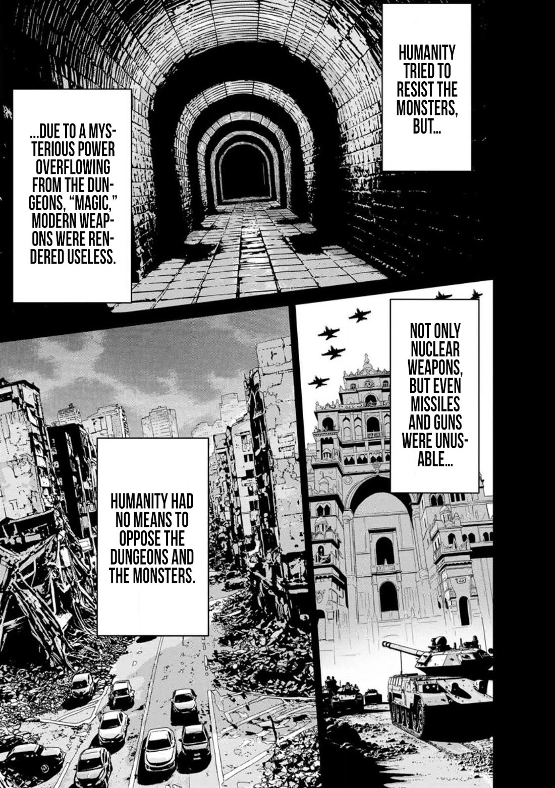 Dungeon de Tatakaitsuzukete 20-nen no Doutei Yuusha, Chijou ni Modottara Danjoubi 1:1000 no Sekai Datta chapter 2 page 6