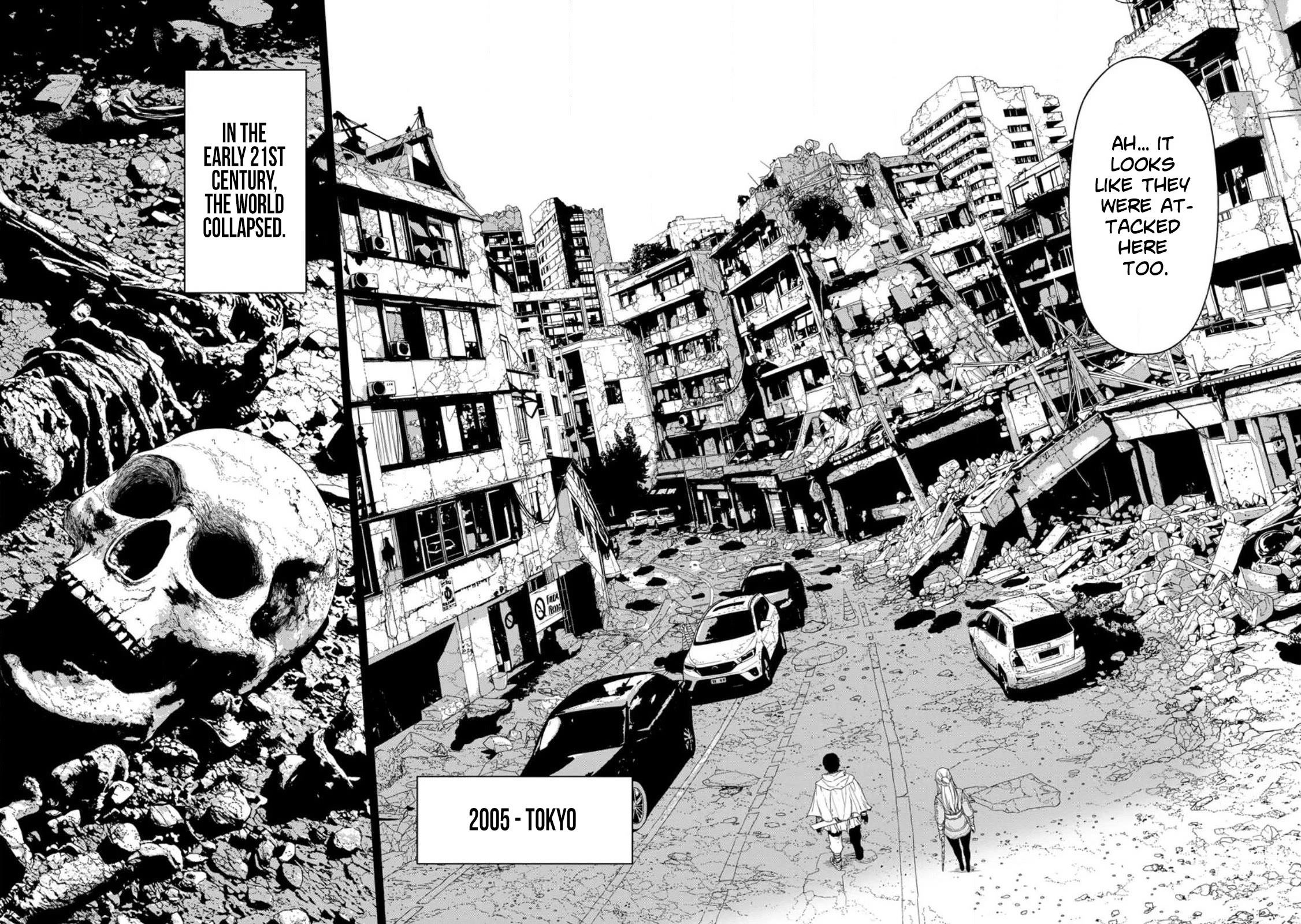 Dungeon de Tatakaitsuzukete 20-nen no Doutei Yuusha, Chijou ni Modottara Danjoubi 1:1000 no Sekai Datta chapter 2 page 9