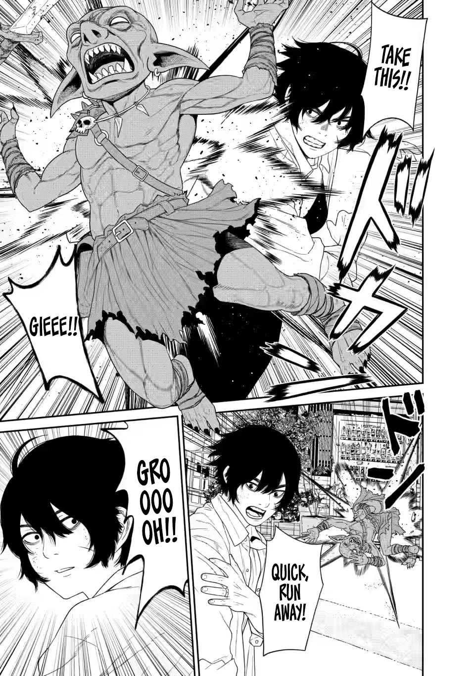 Dungeon de Tatakaitsuzukete 20-nen no Doutei Yuusha, Chijou ni Modottara Danjoubi 1:1000 no Sekai Datta chapter 3 page 26