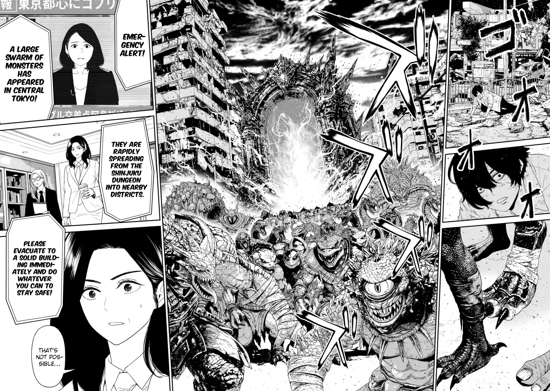 Dungeon de Tatakaitsuzukete 20-nen no Doutei Yuusha, Chijou ni Modottara Danjoubi 1:1000 no Sekai Datta chapter 4 page 11