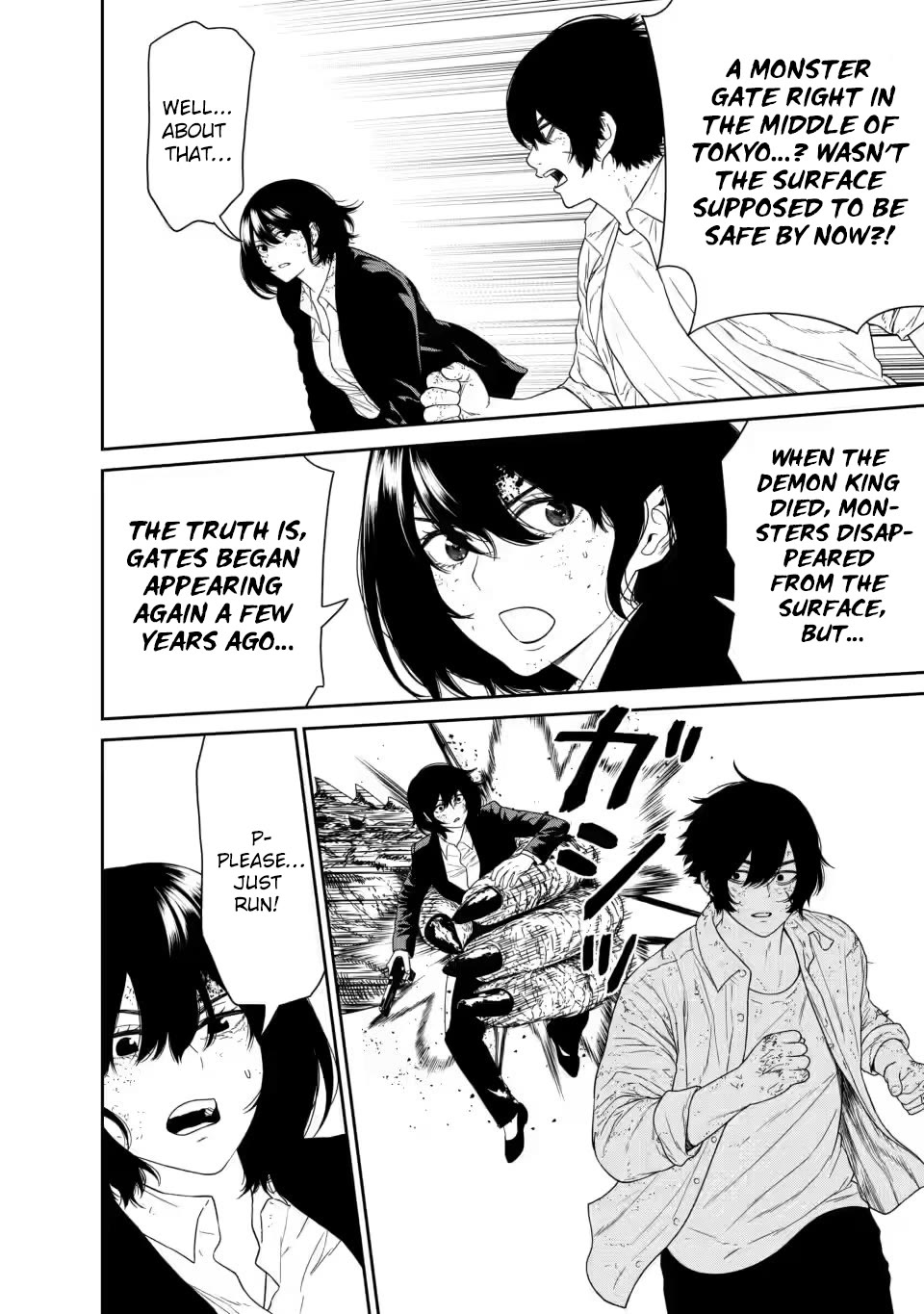 Dungeon de Tatakaitsuzukete 20-nen no Doutei Yuusha, Chijou ni Modottara Danjoubi 1:1000 no Sekai Datta chapter 4 page 15