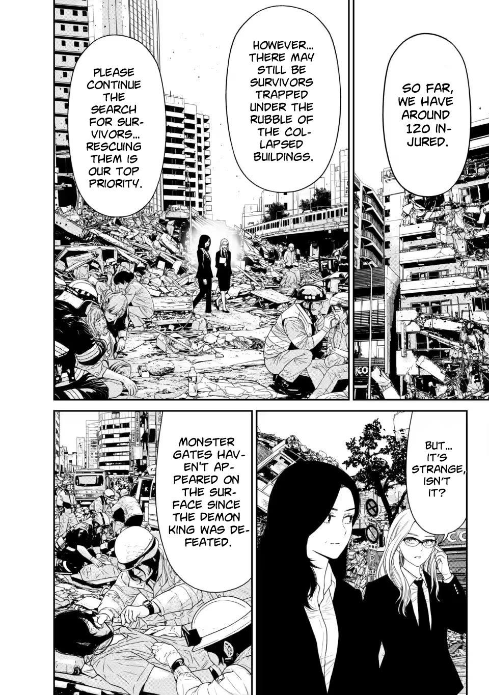 Dungeon de Tatakaitsuzukete 20-nen no Doutei Yuusha, Chijou ni Modottara Danjoubi 1:1000 no Sekai Datta chapter 5 page 14