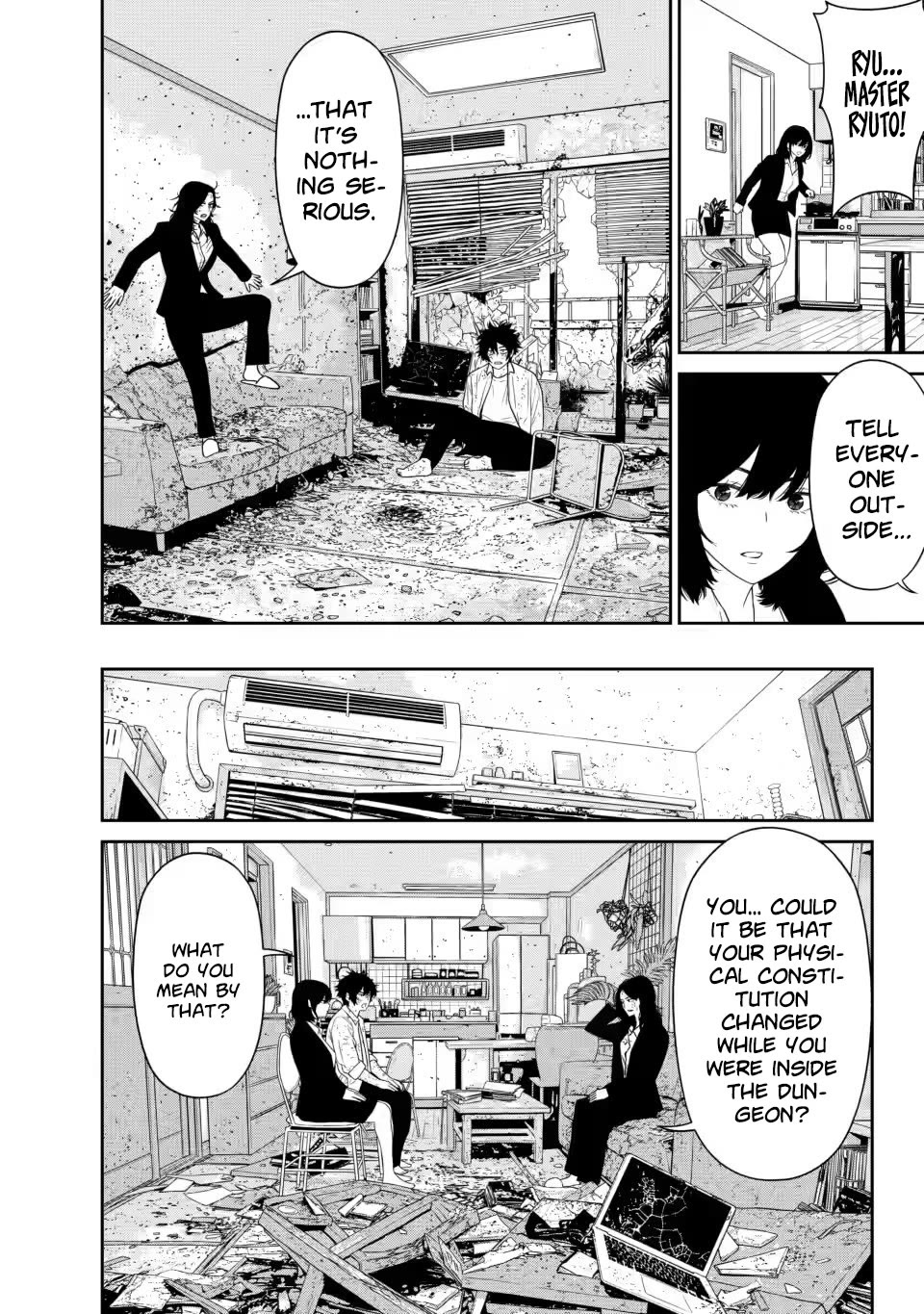 Dungeon de Tatakaitsuzukete 20-nen no Doutei Yuusha, Chijou ni Modottara Danjoubi 1:1000 no Sekai Datta chapter 5 page 22