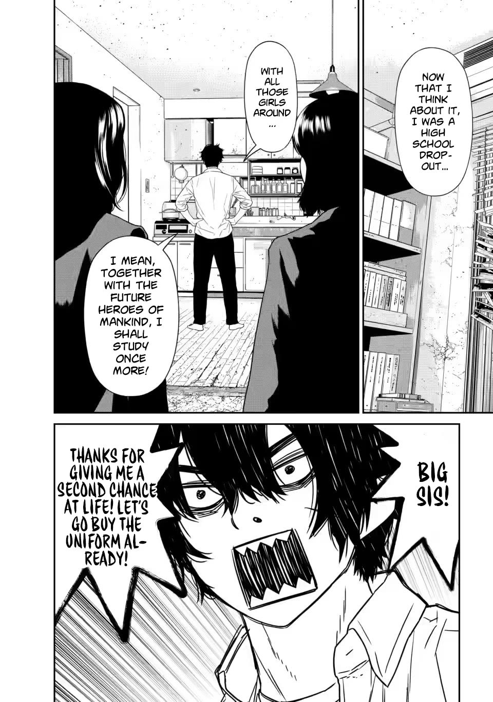 Dungeon de Tatakaitsuzukete 20-nen no Doutei Yuusha, Chijou ni Modottara Danjoubi 1:1000 no Sekai Datta chapter 5 page 28