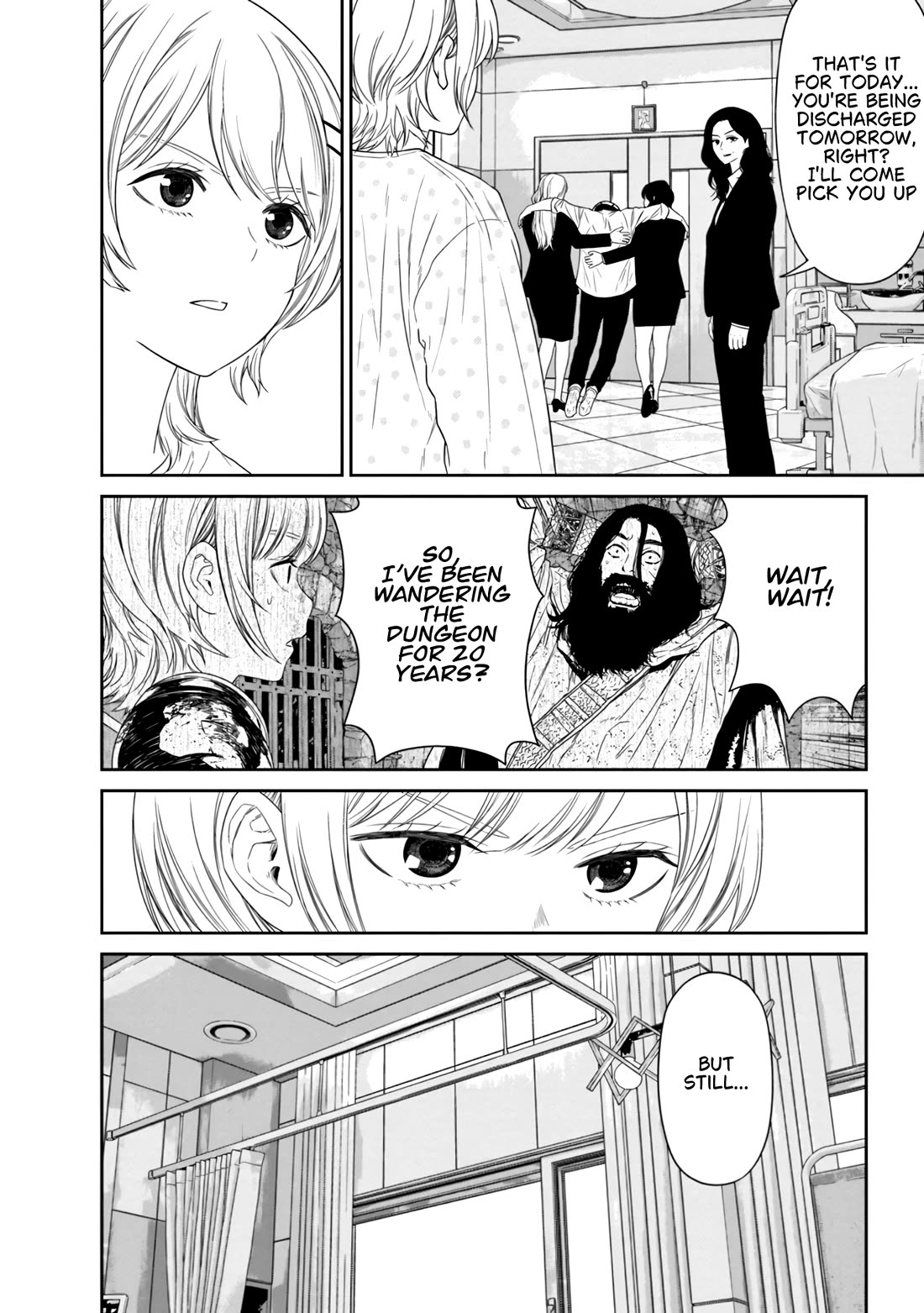 Dungeon de Tatakaitsuzukete 20-nen no Doutei Yuusha, Chijou ni Modottara Danjoubi 1:1000 no Sekai Datta chapter 6 page 14