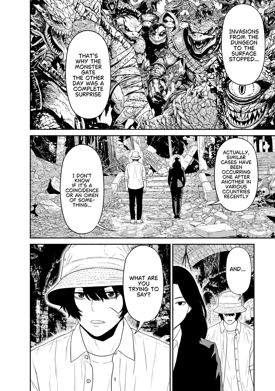 Dungeon de Tatakaitsuzukete 20-nen no Doutei Yuusha, Chijou ni Modottara Danjoubi 1:1000 no Sekai Datta chapter 6 page 18