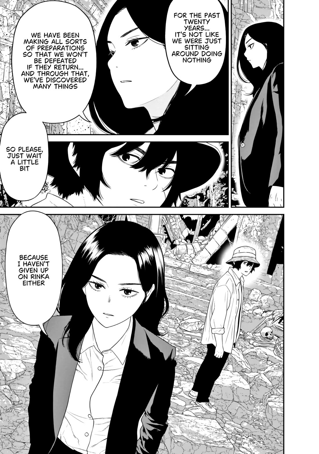 Dungeon de Tatakaitsuzukete 20-nen no Doutei Yuusha, Chijou ni Modottara Danjoubi 1:1000 no Sekai Datta chapter 6 page 19