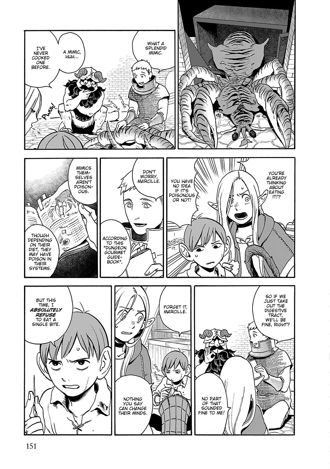 Dungeon Meshi chapter 13 page 23