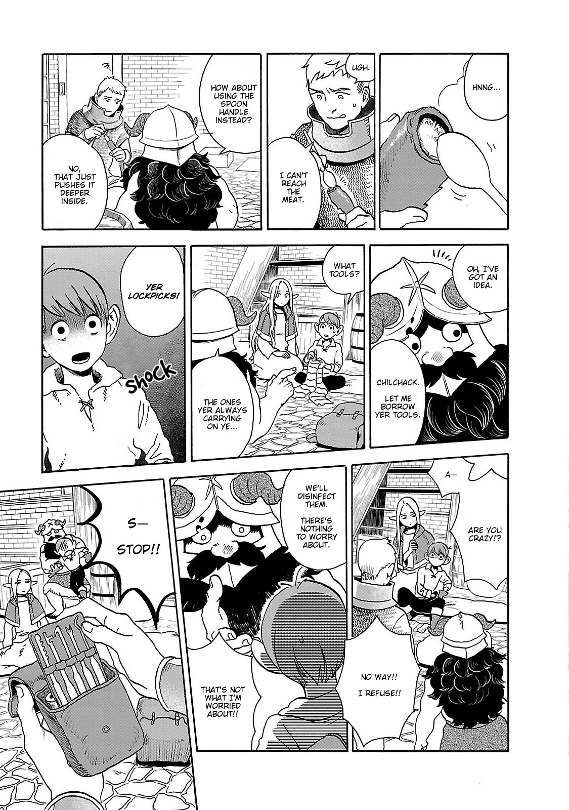 Dungeon Meshi chapter 13 page 25