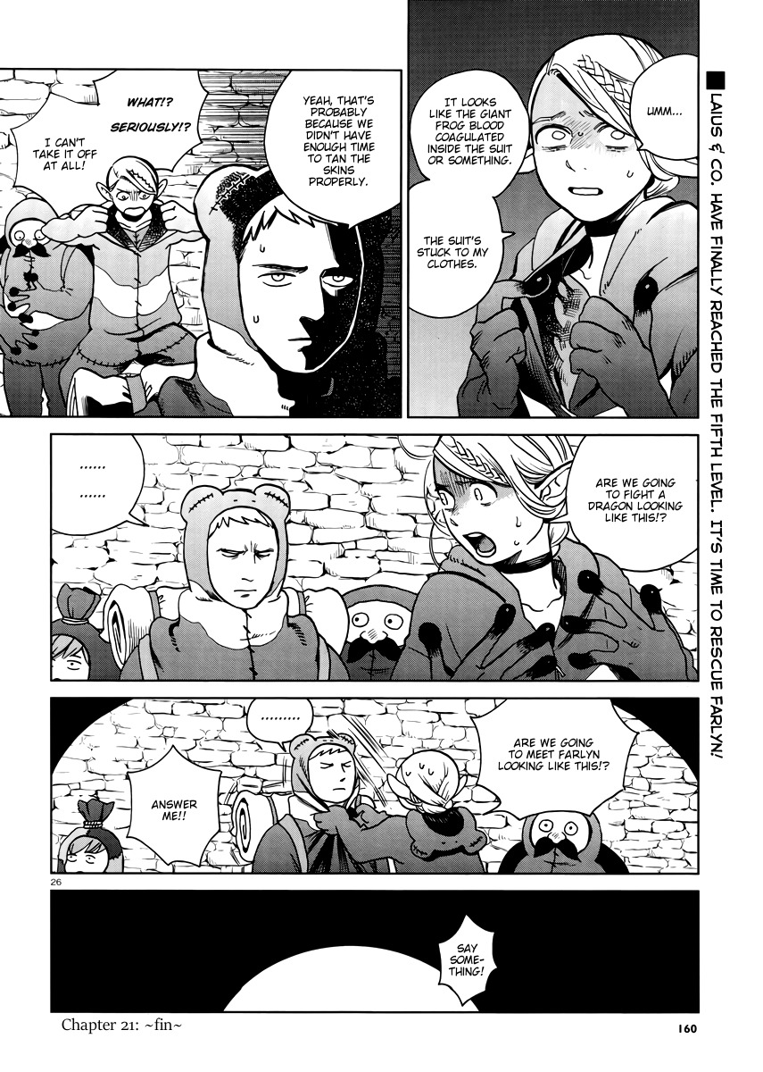 Dungeon Meshi chapter 21 page 26
