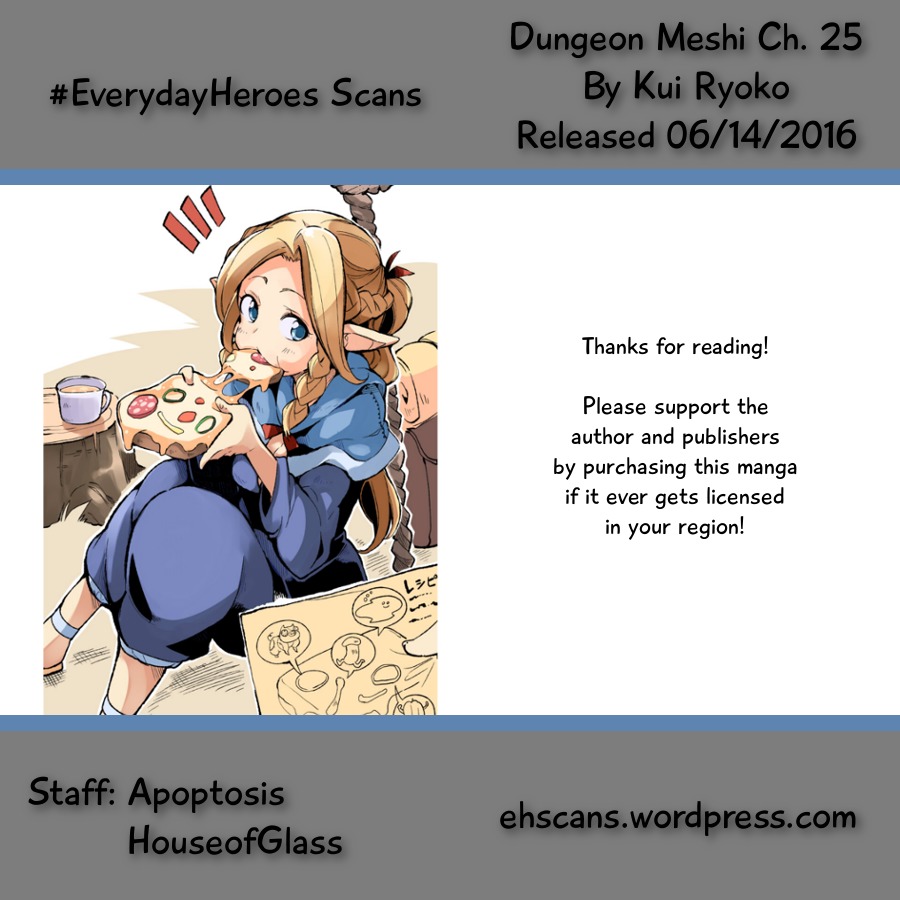 Dungeon Meshi chapter 25 page 27