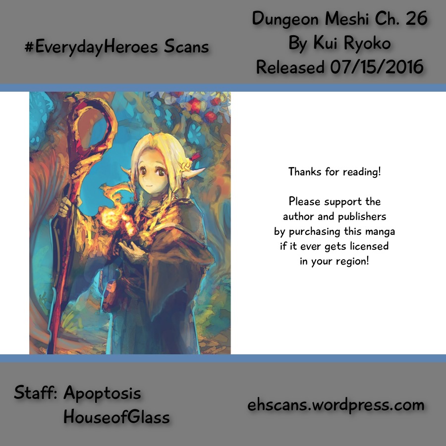 Dungeon Meshi chapter 26 page 23
