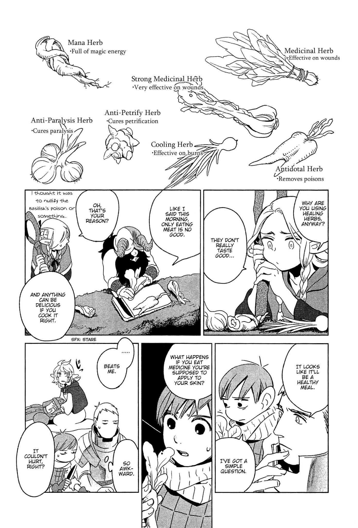 Dungeon Meshi chapter 3 page 17