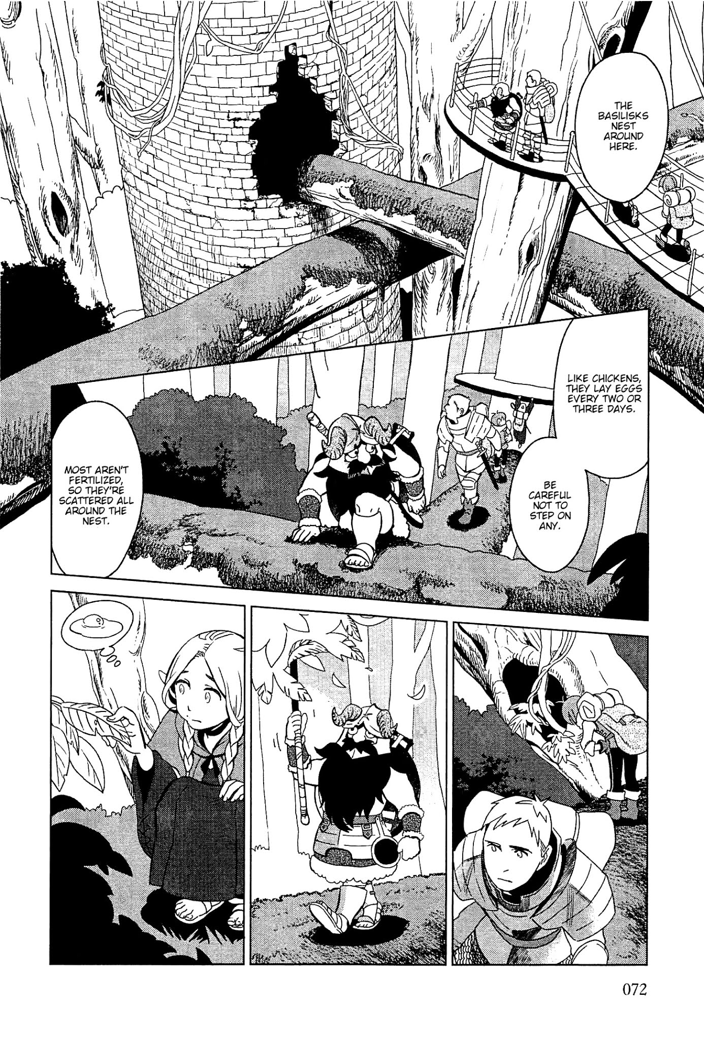 Dungeon Meshi chapter 3 page 8