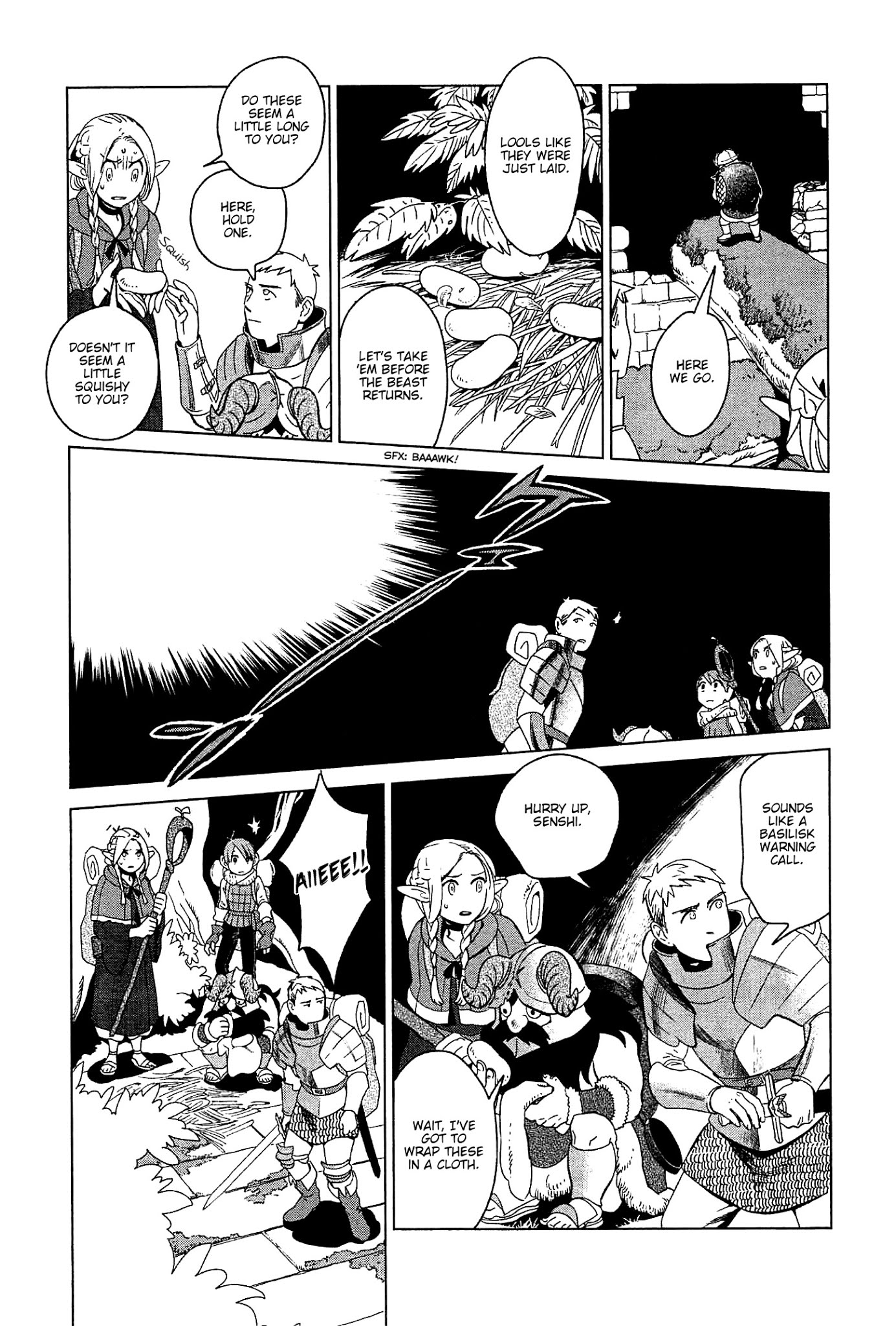 Dungeon Meshi chapter 3 page 9