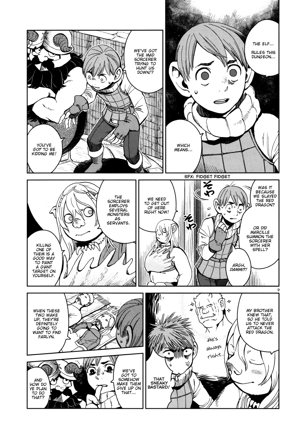 Dungeon Meshi chapter 30 page 9