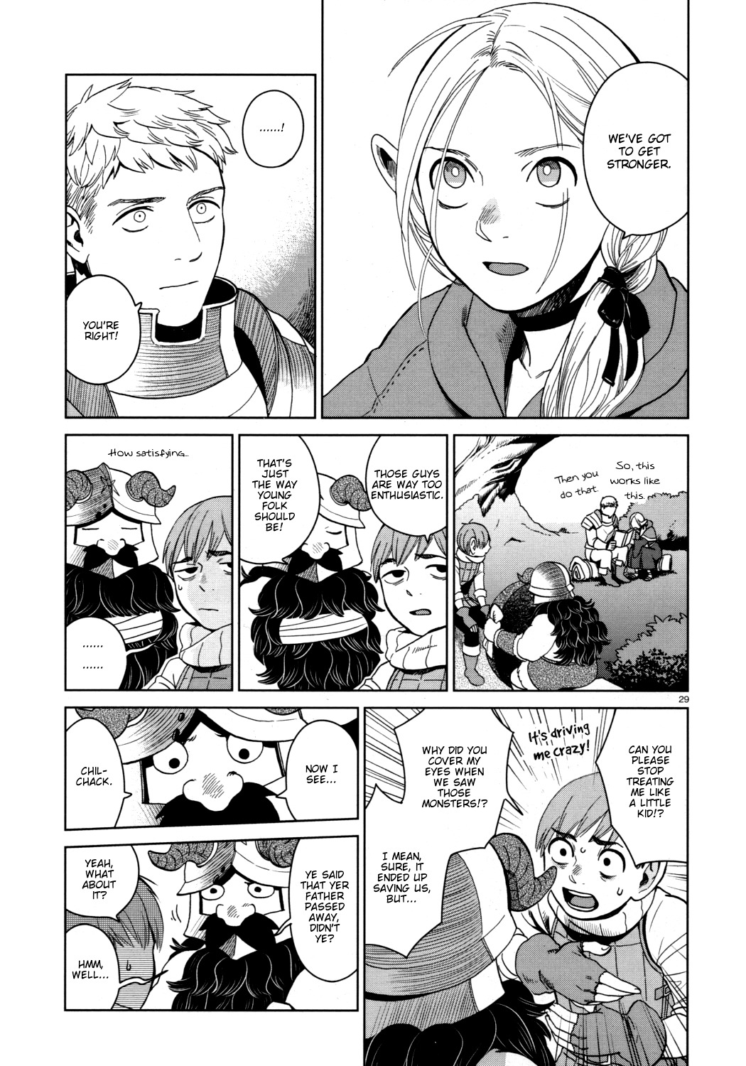 Dungeon Meshi chapter 31 page 29