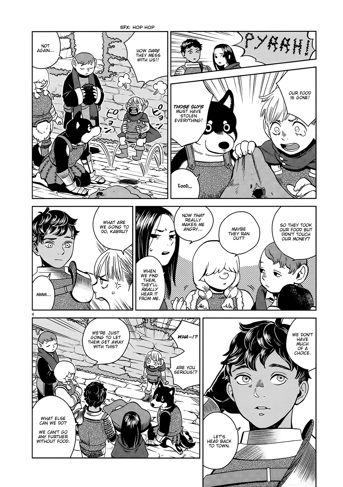 Dungeon Meshi chapter 32 page 4