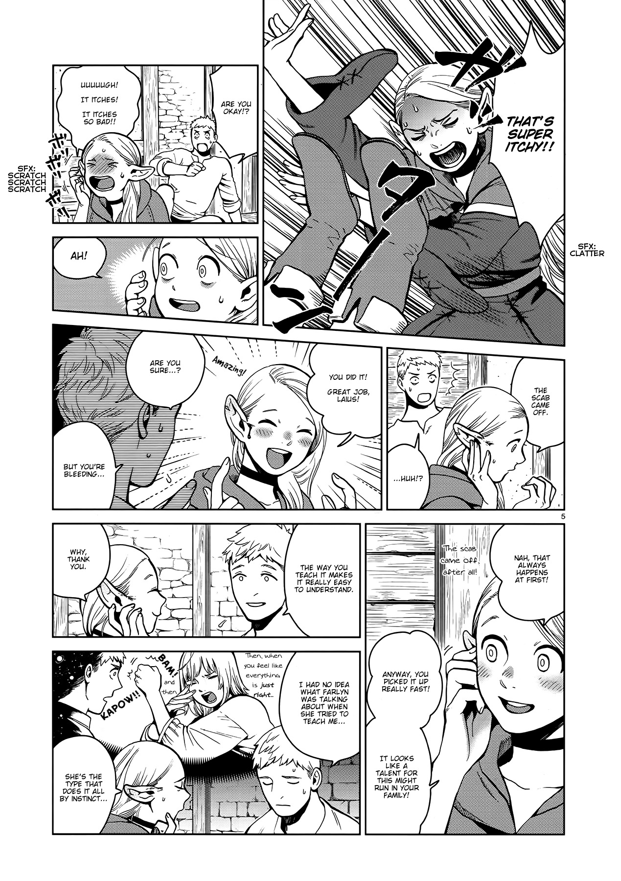 Dungeon Meshi chapter 34 page 5