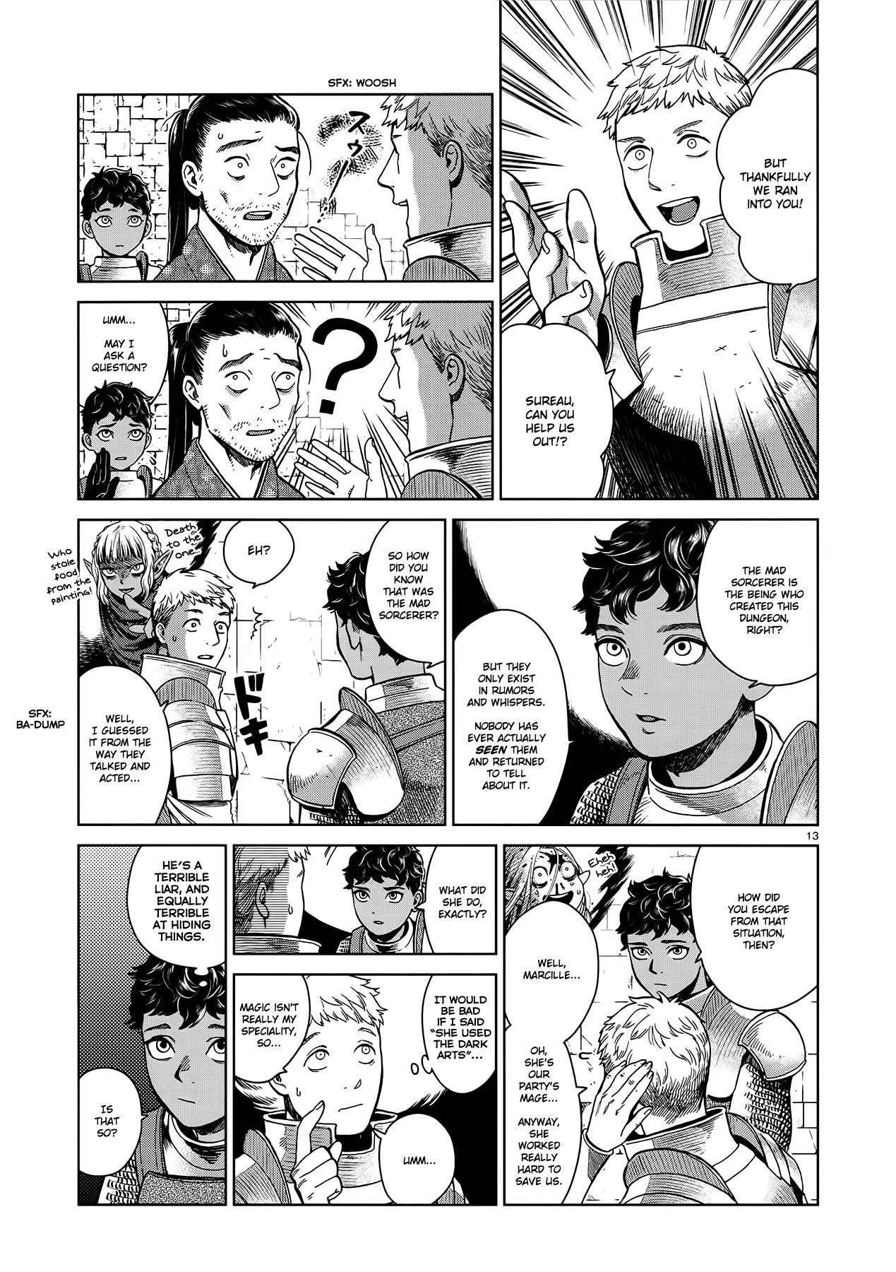 Dungeon Meshi chapter 36 page 13