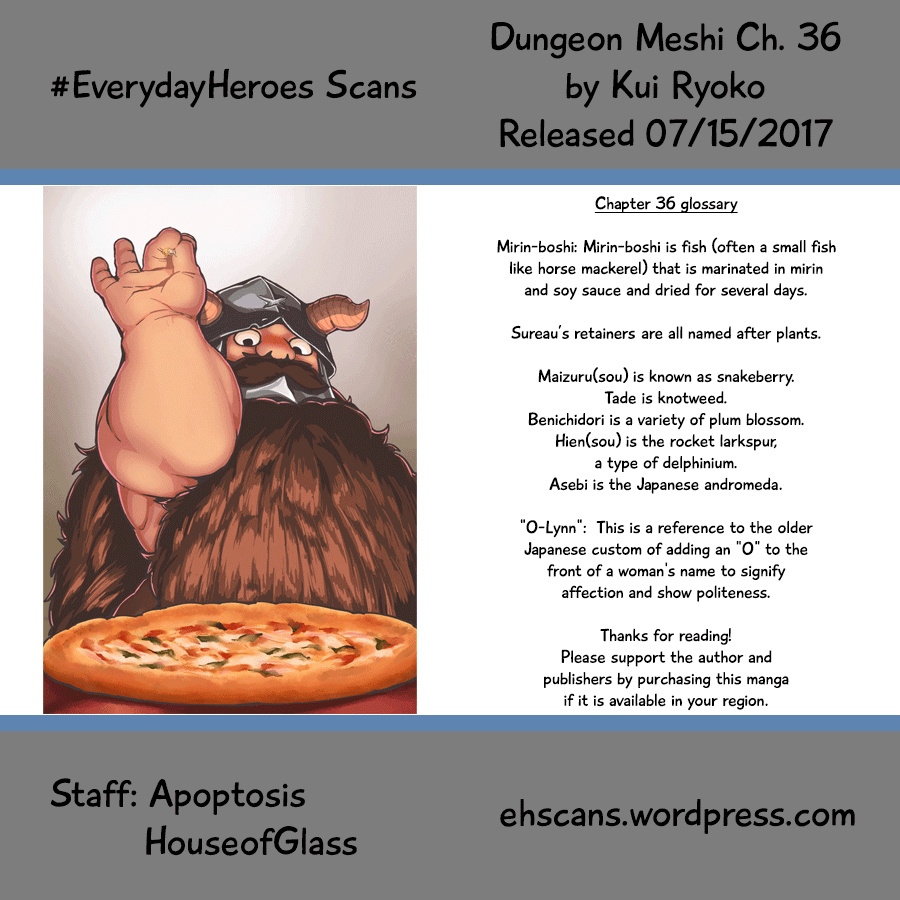 Dungeon Meshi chapter 36 page 27