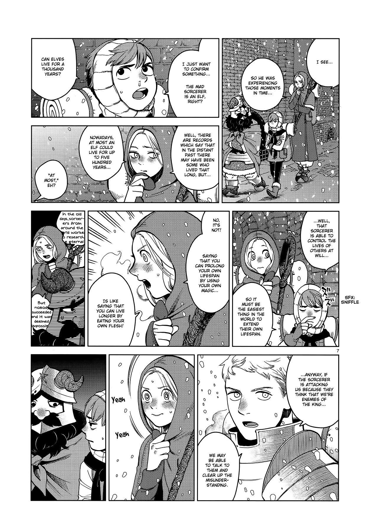 Dungeon Meshi chapter 39 page 7