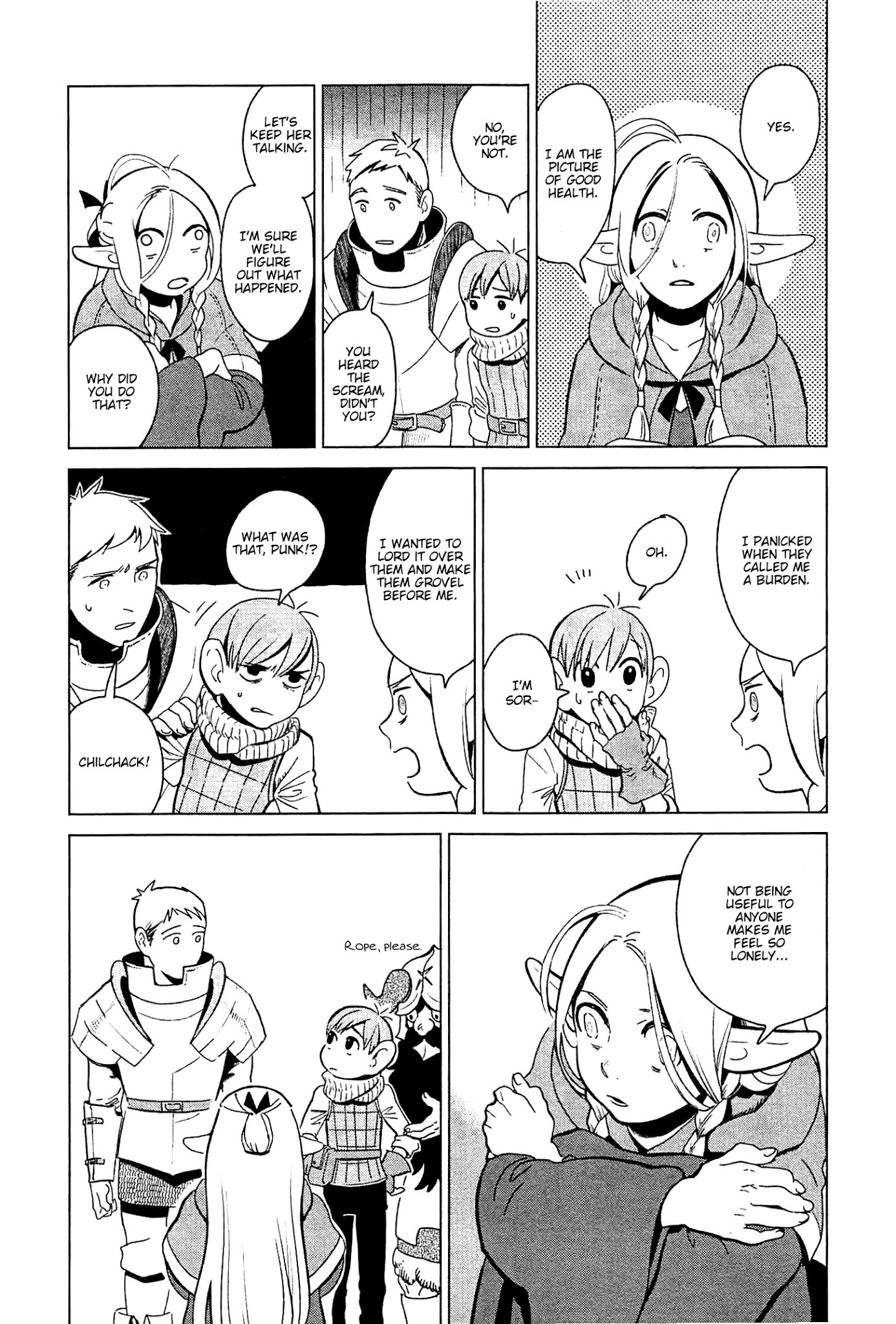 Dungeon Meshi chapter 4 page 18