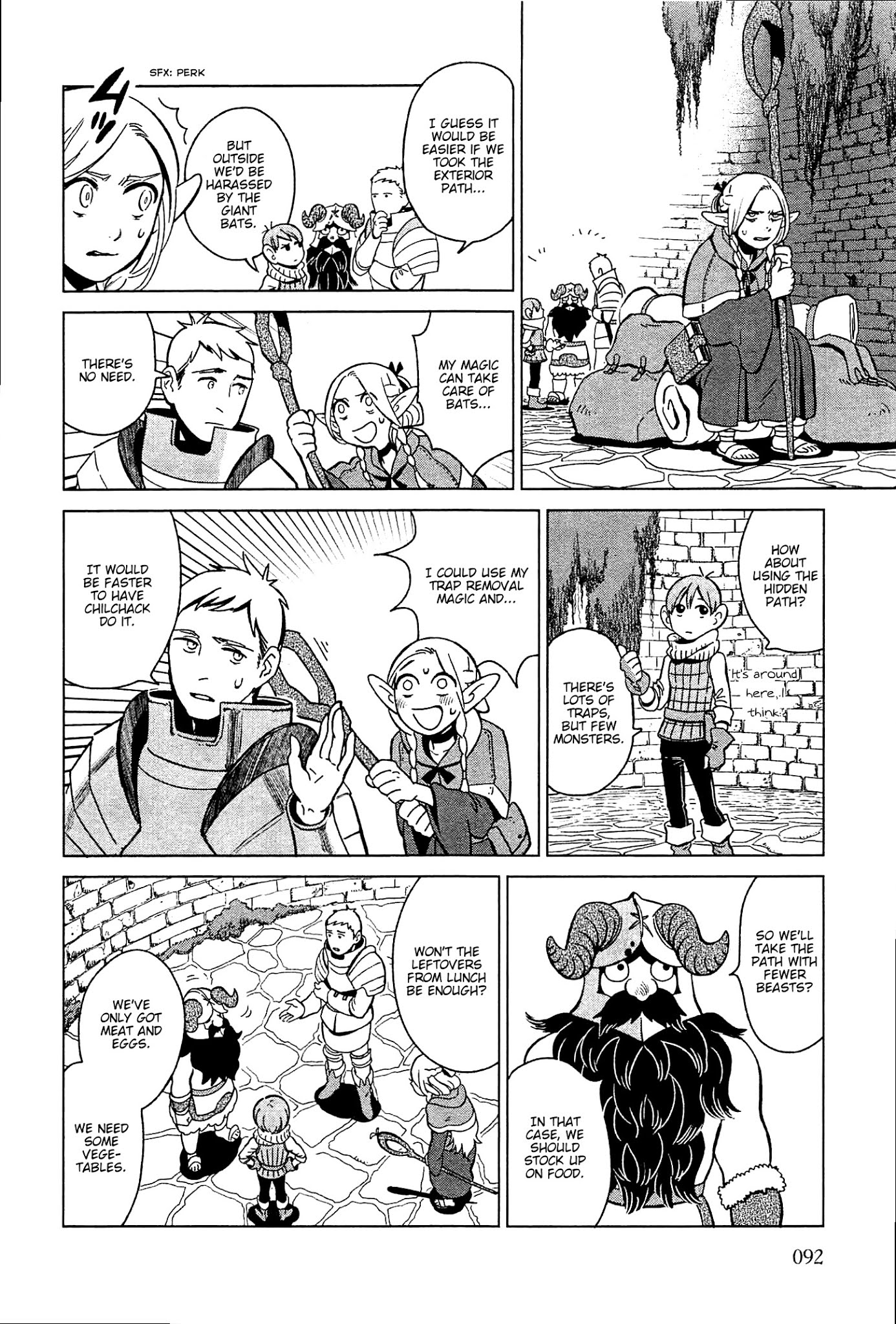 Dungeon Meshi chapter 4 page 4