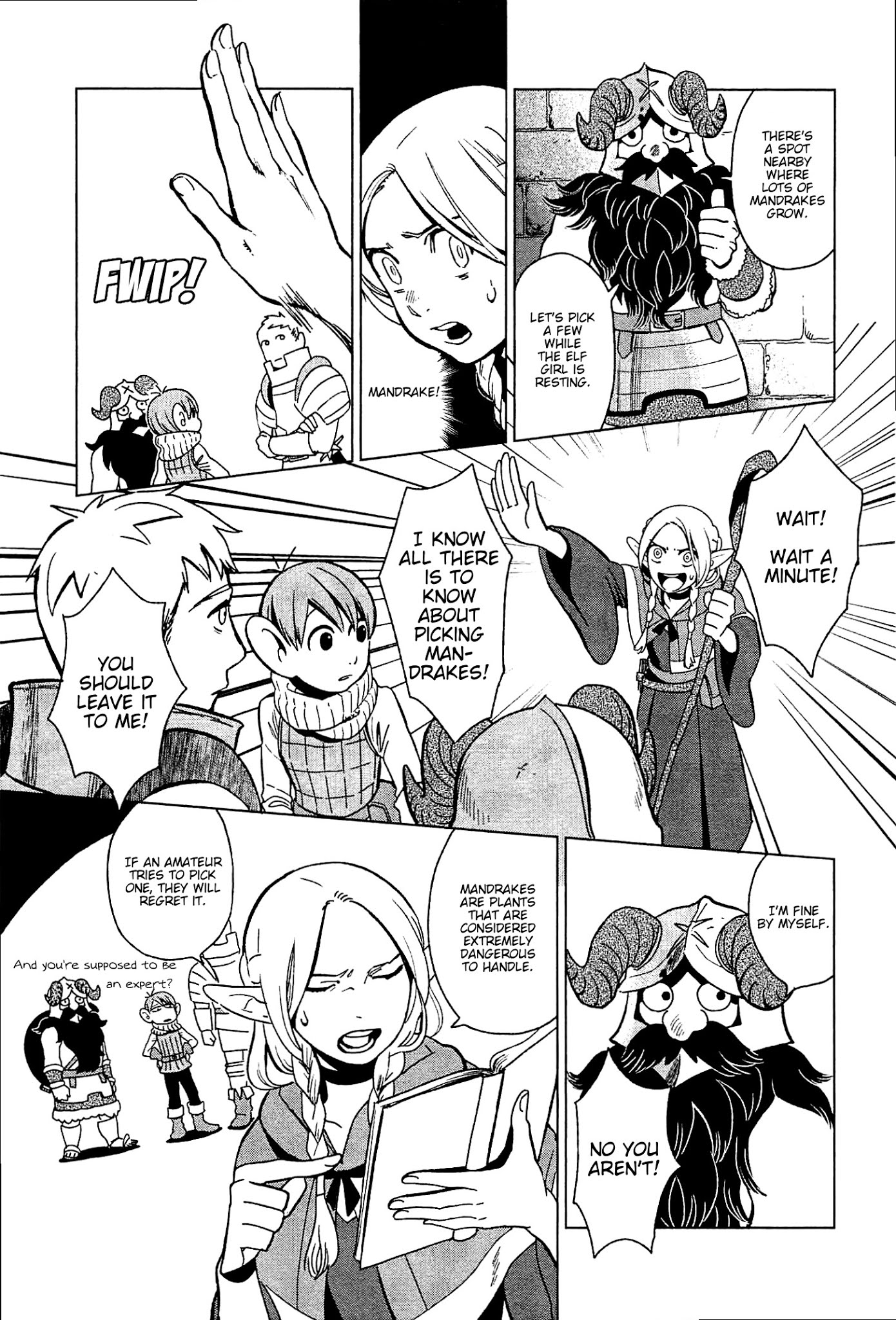 Dungeon Meshi chapter 4 page 5