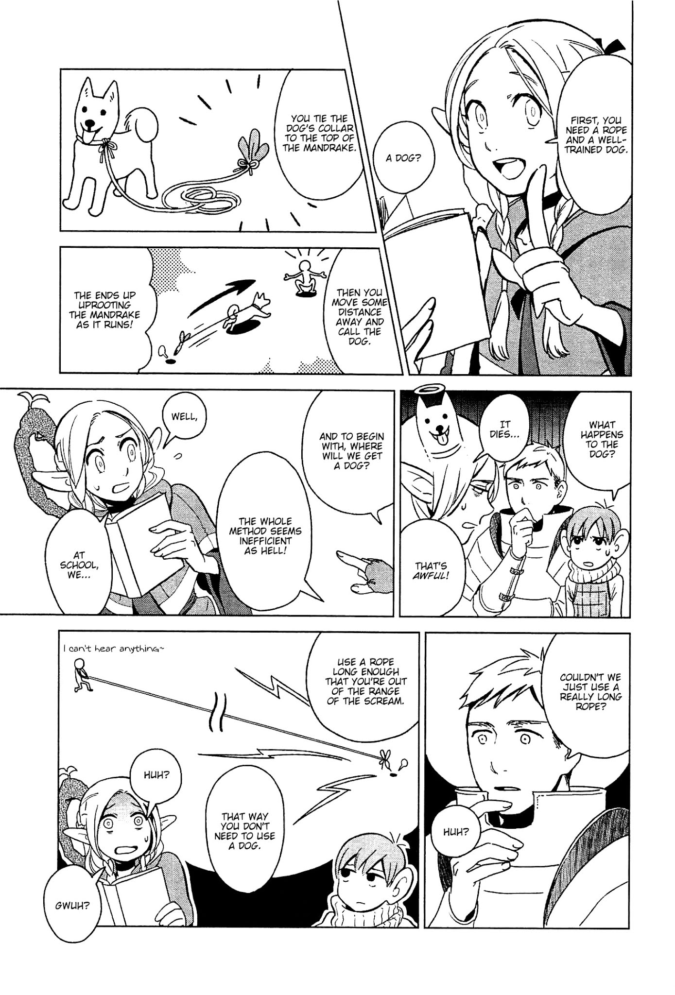 Dungeon Meshi chapter 4 page 7