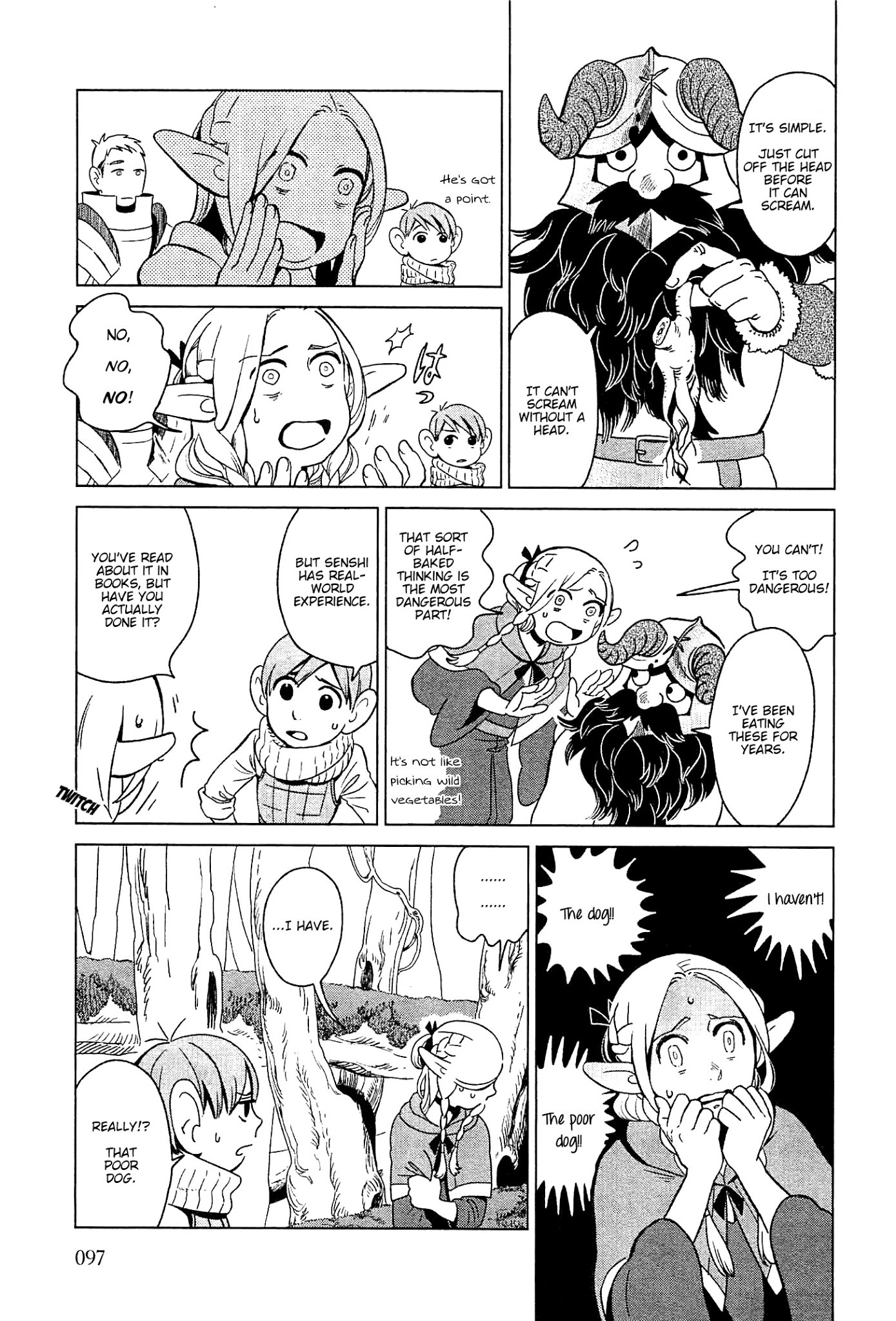 Dungeon Meshi chapter 4 page 9