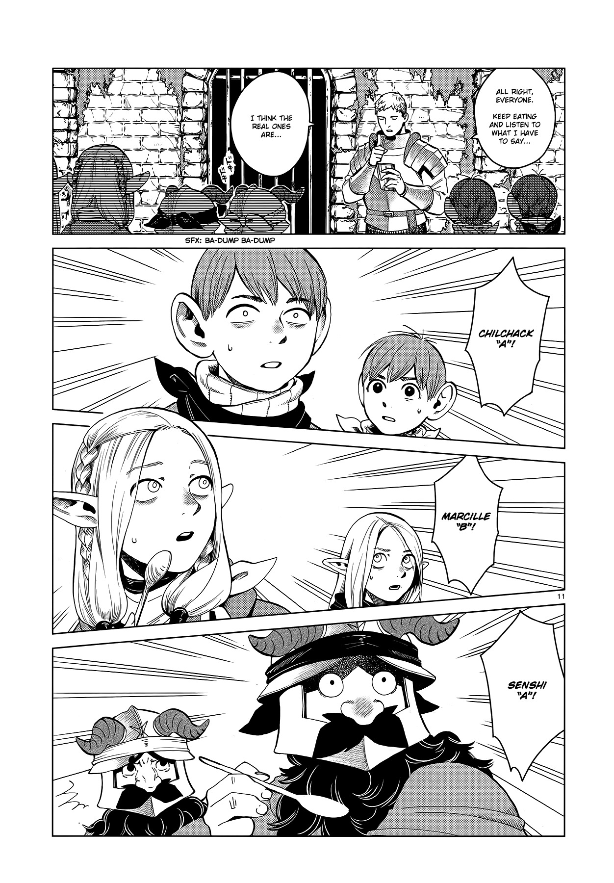Dungeon Meshi chapter 40 page 11