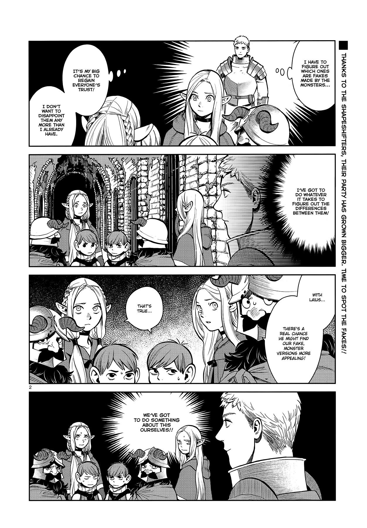 Dungeon Meshi chapter 40 page 2