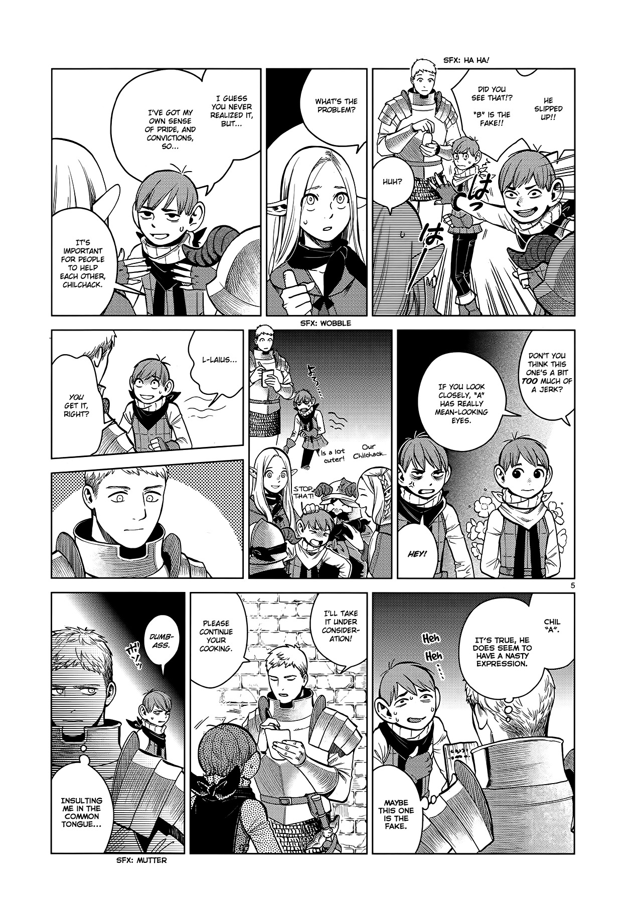 Dungeon Meshi chapter 40 page 5