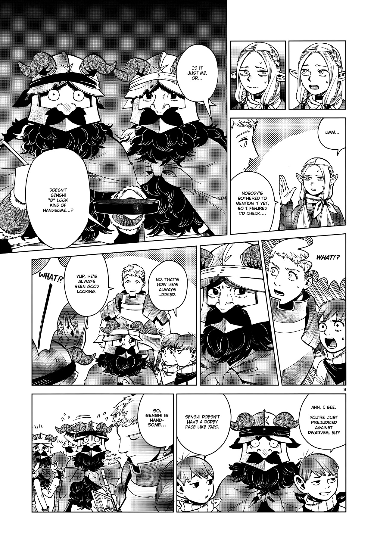 Dungeon Meshi chapter 40 page 9