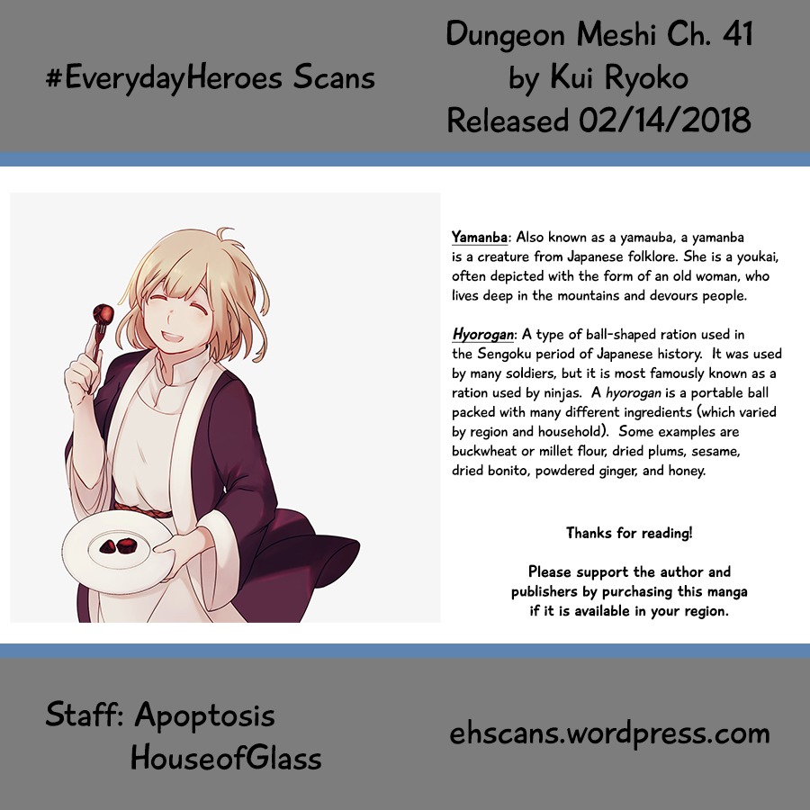 Dungeon Meshi chapter 41 page 29