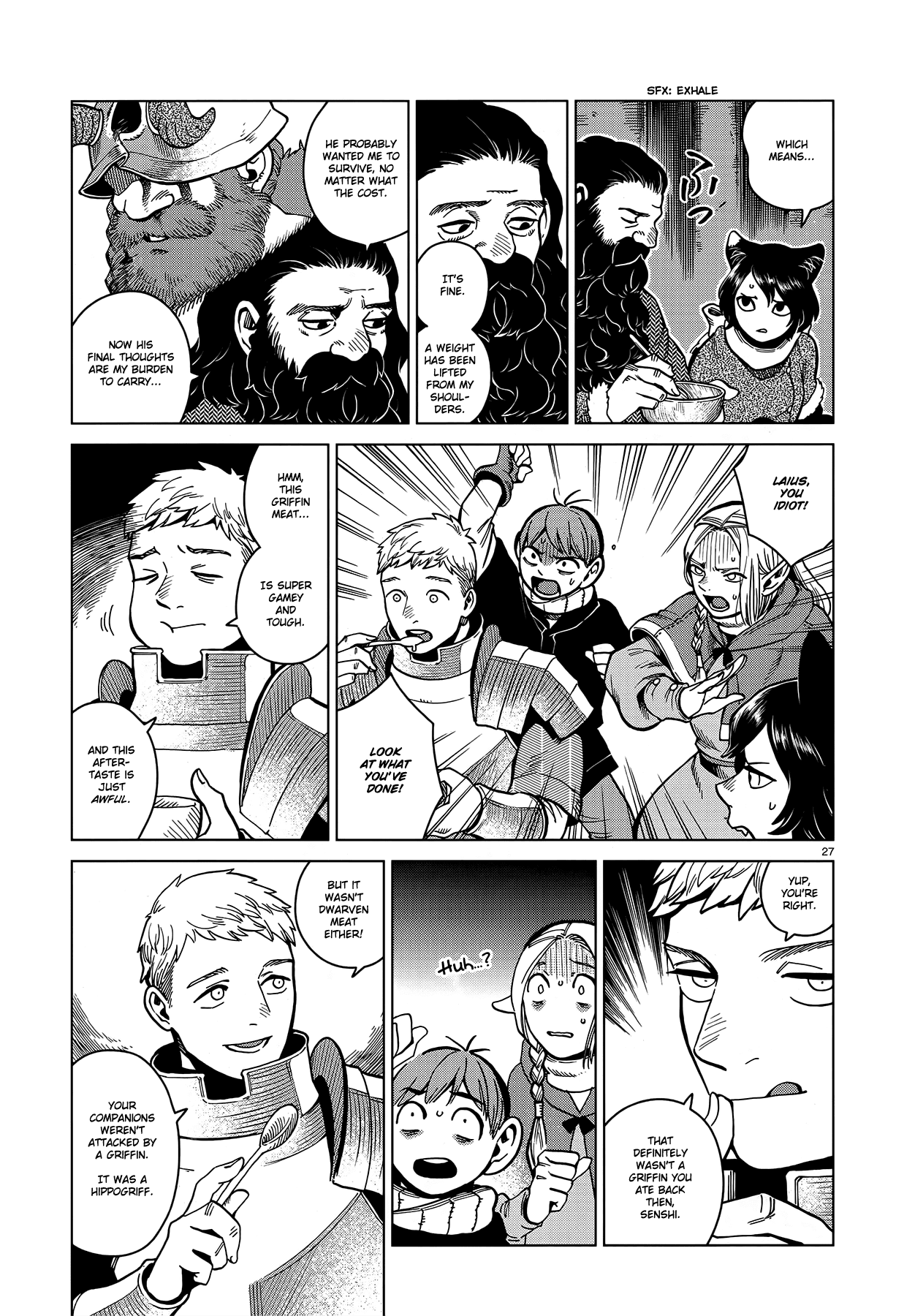 Dungeon Meshi chapter 49 page 27
