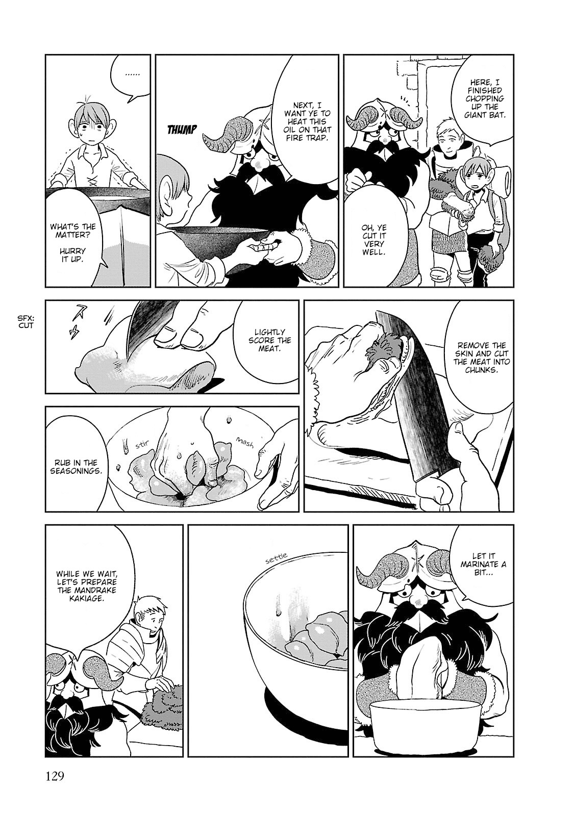 Dungeon Meshi chapter 5 page 17