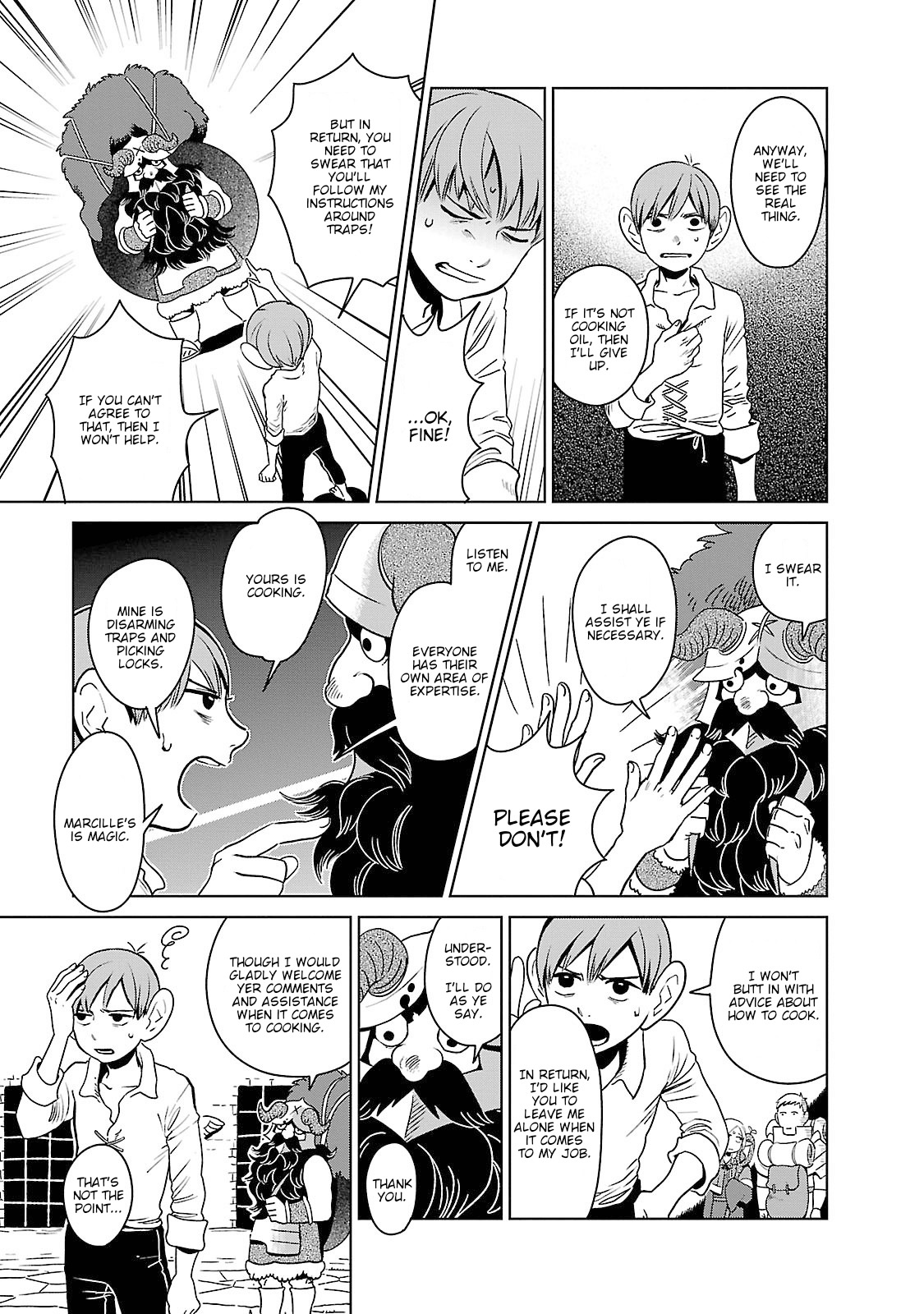 Dungeon Meshi chapter 5 page 9