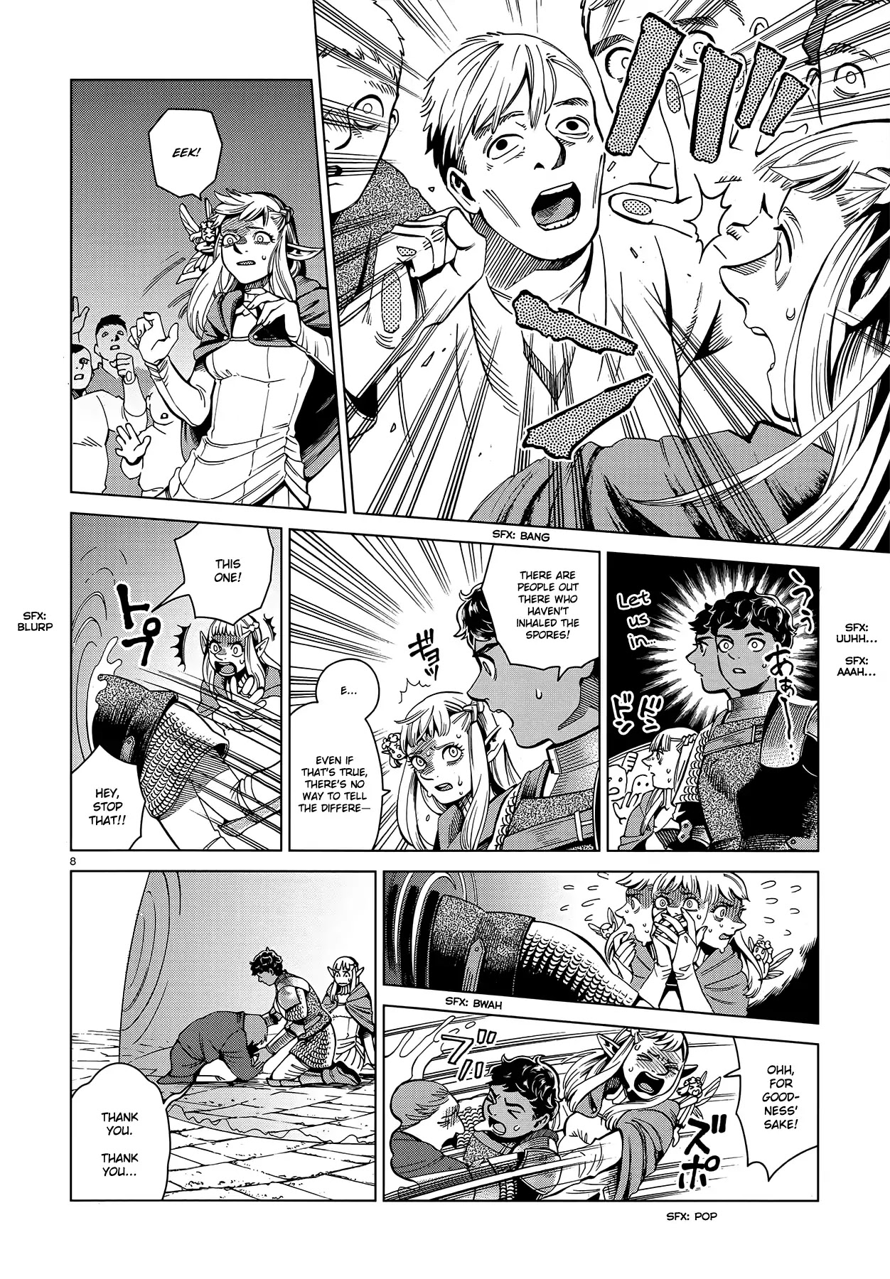 Dungeon Meshi chapter 54 page 8