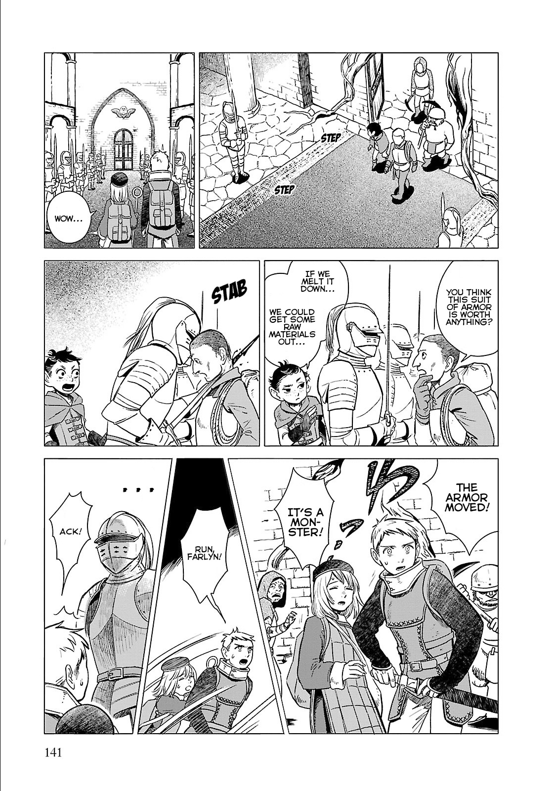 Dungeon Meshi chapter 6 page 5