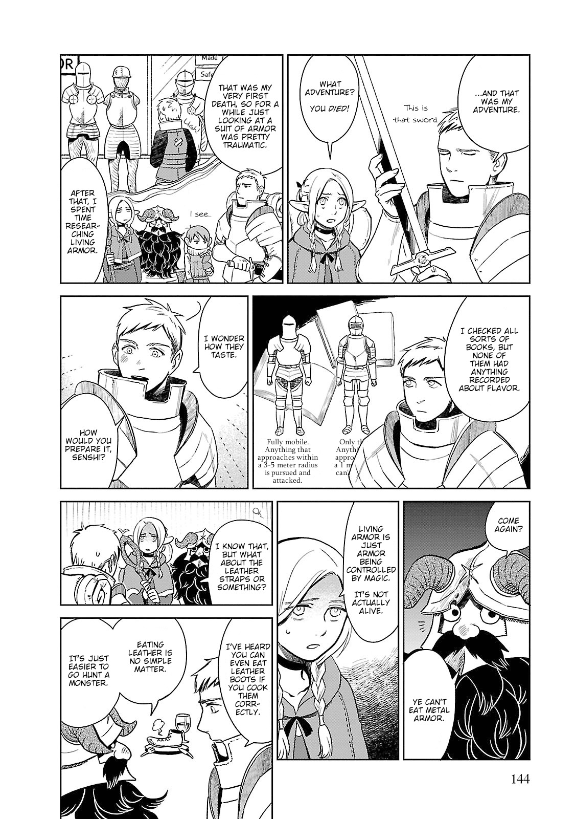 Dungeon Meshi chapter 6 page 8
