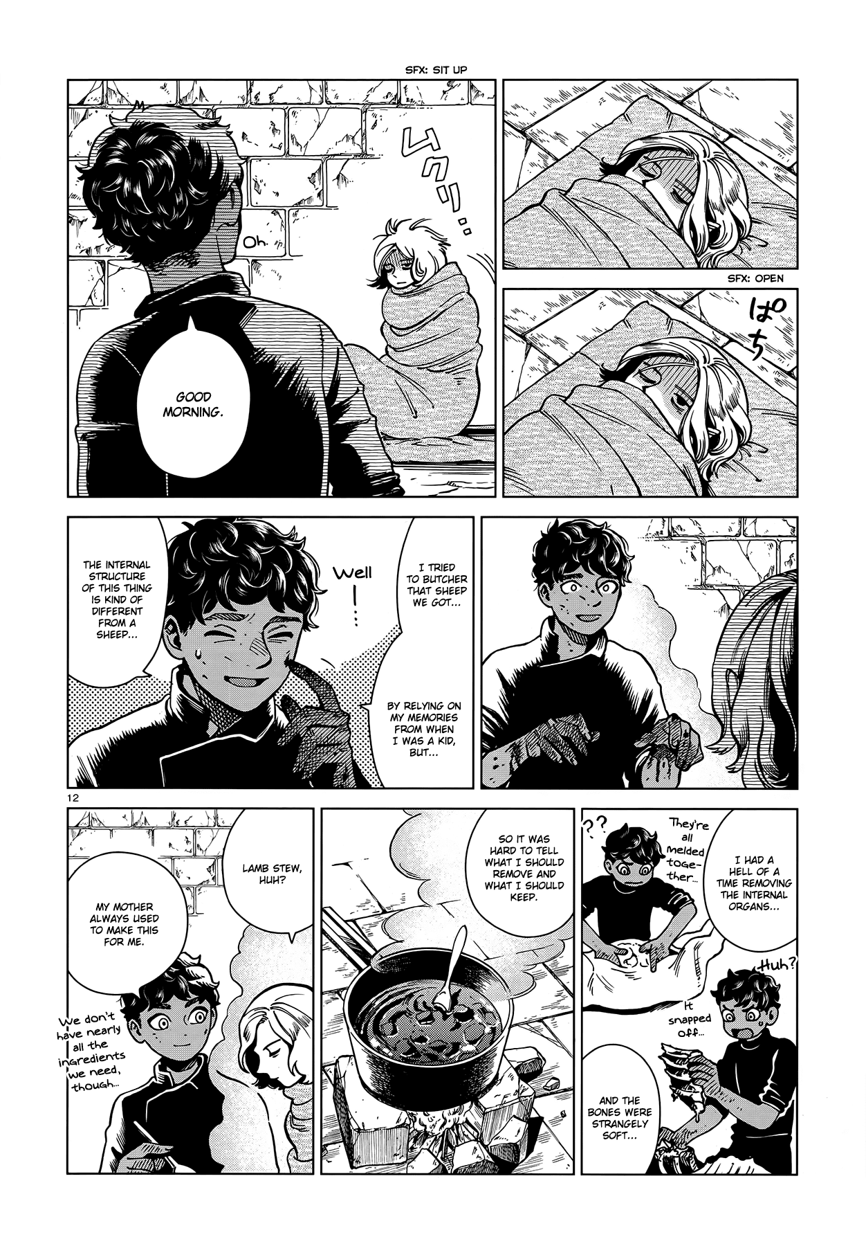 Dungeon Meshi chapter 62 page 12