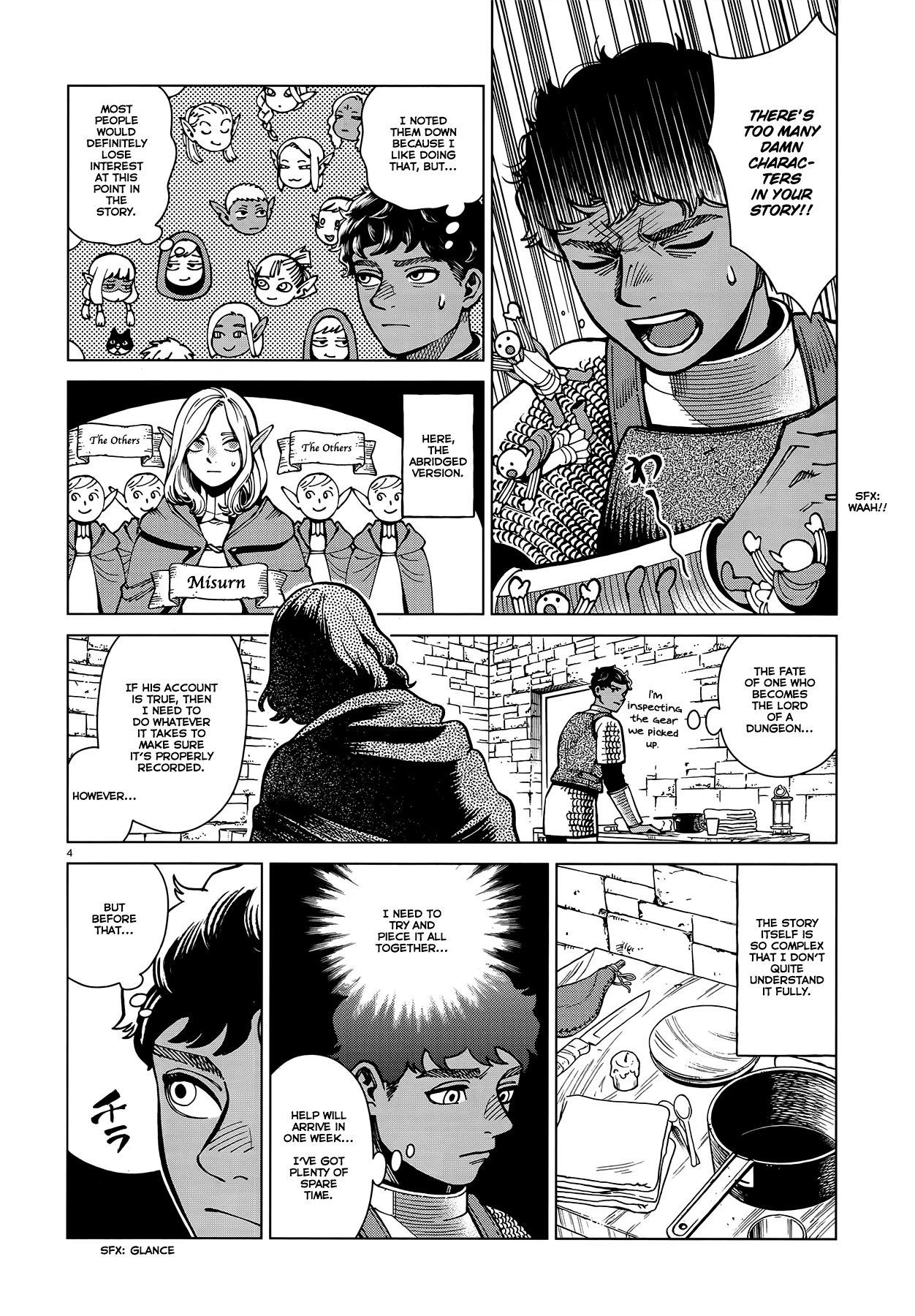 Dungeon Meshi chapter 62 page 4