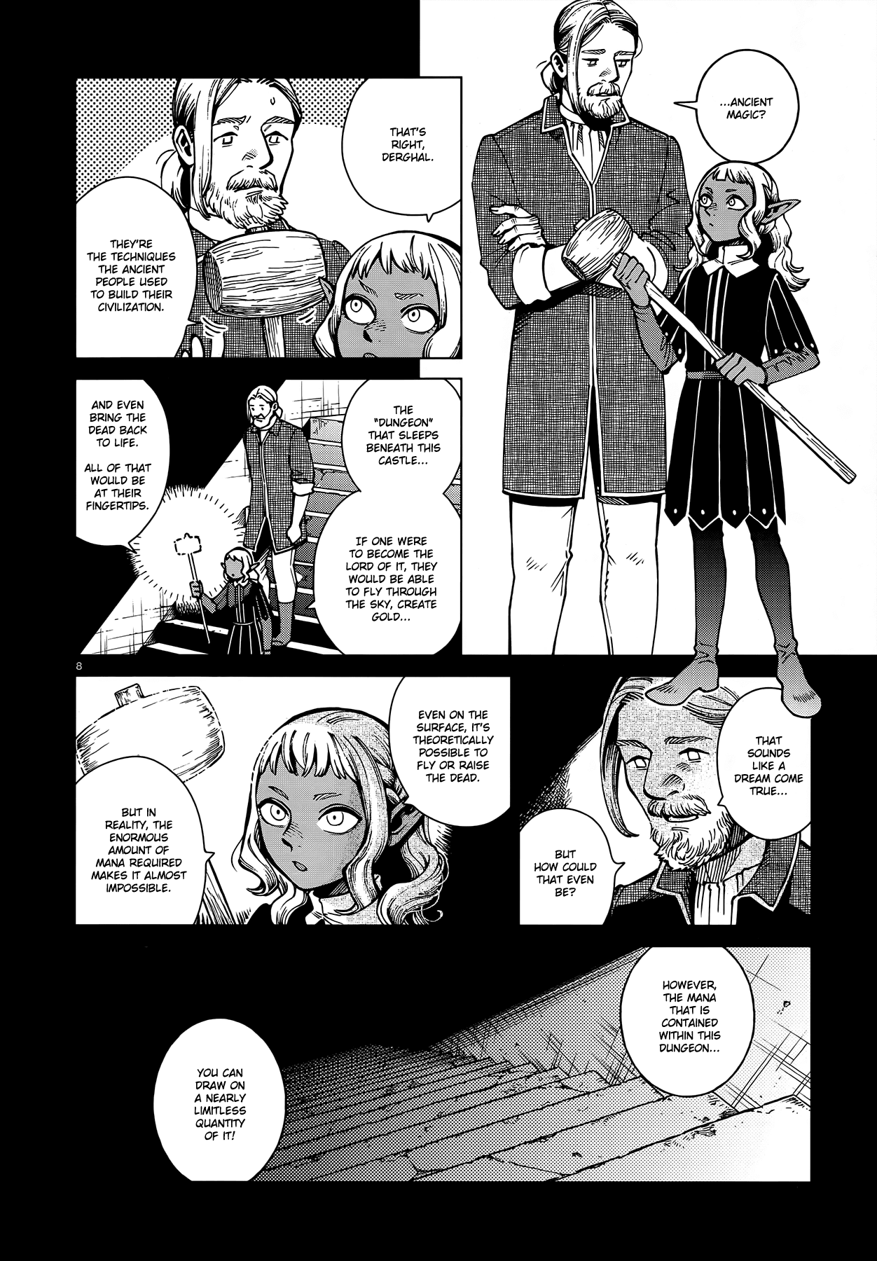 Dungeon Meshi chapter 68 page 8