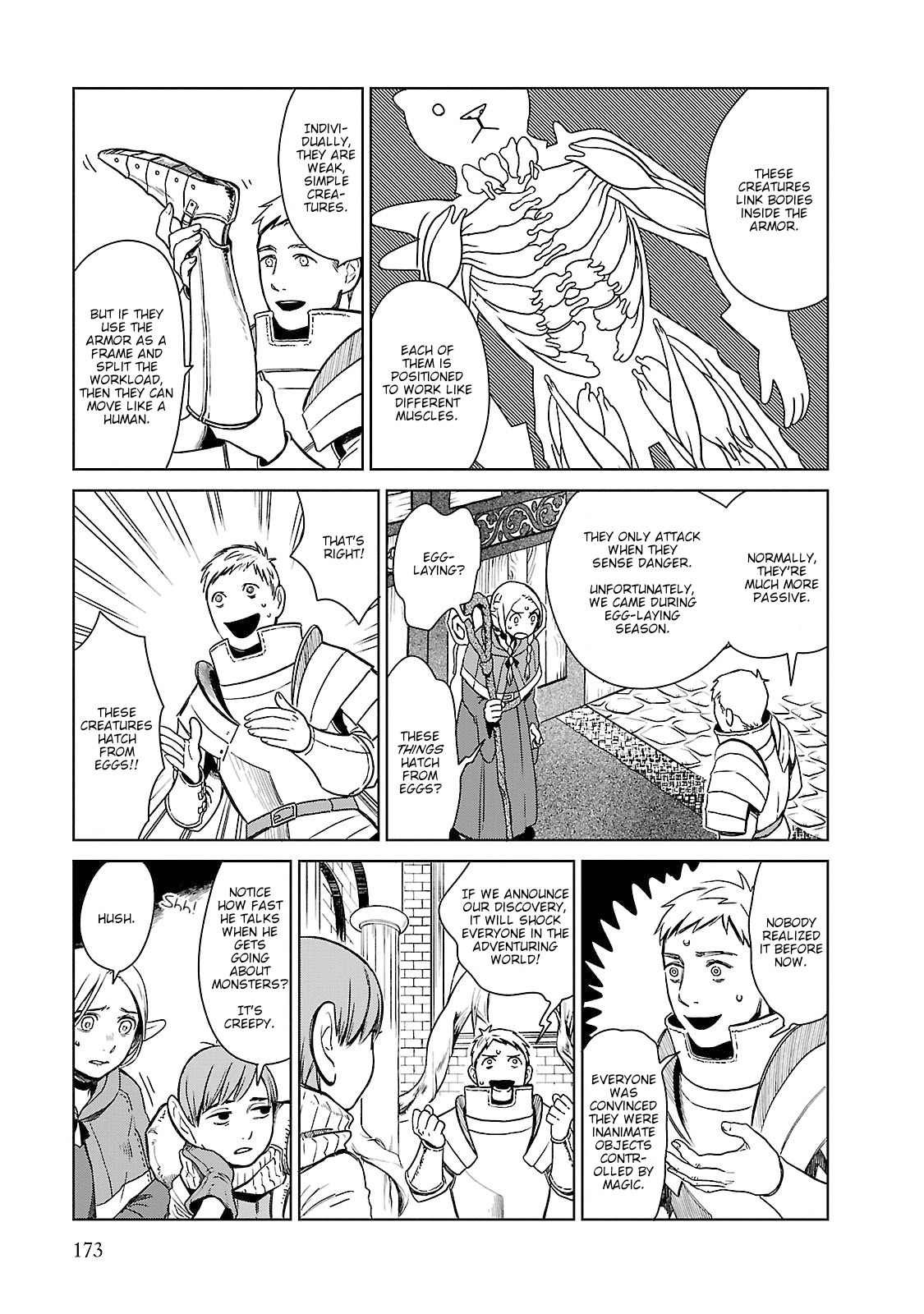 Dungeon Meshi chapter 7 page 13