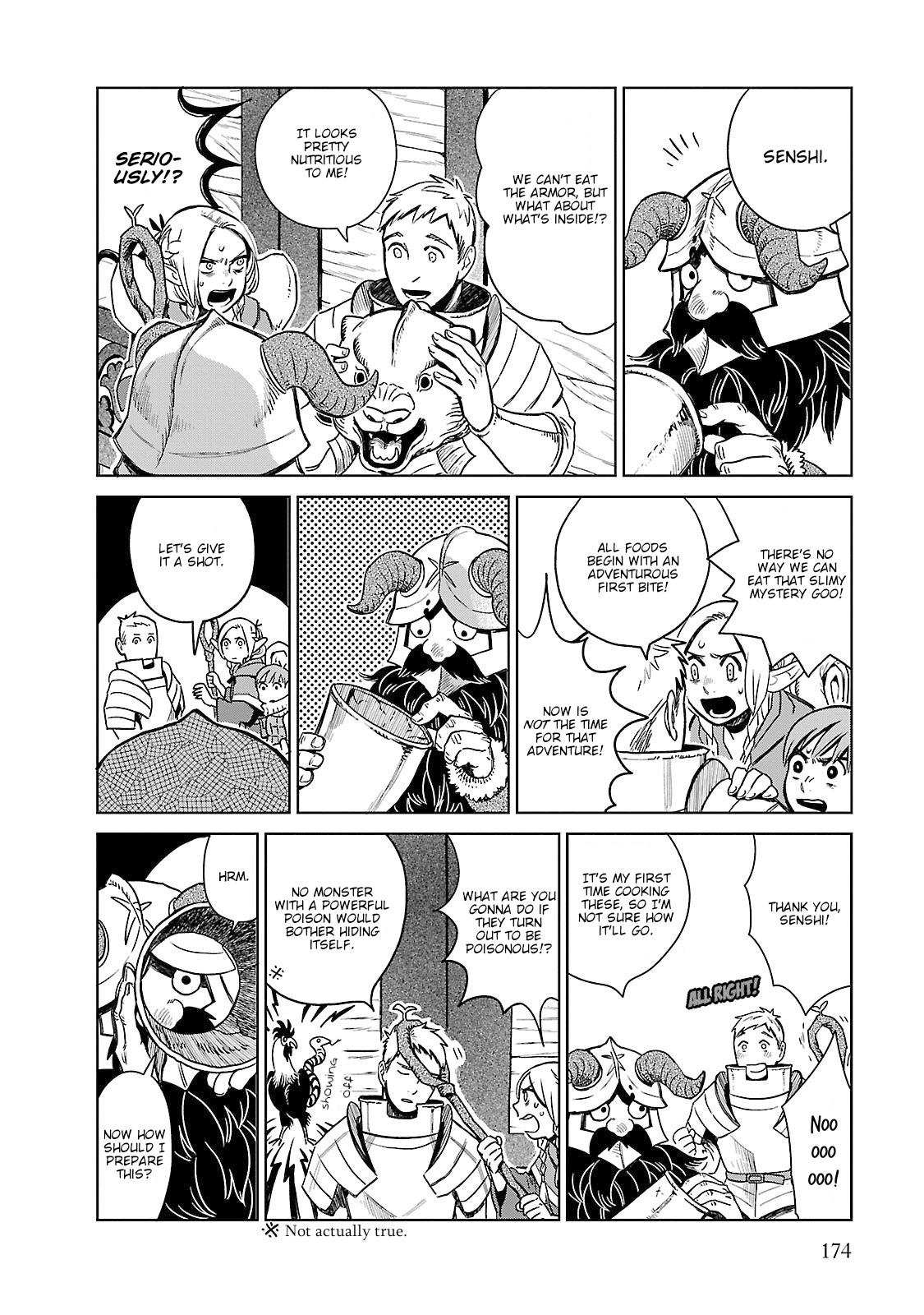 Dungeon Meshi chapter 7 page 14