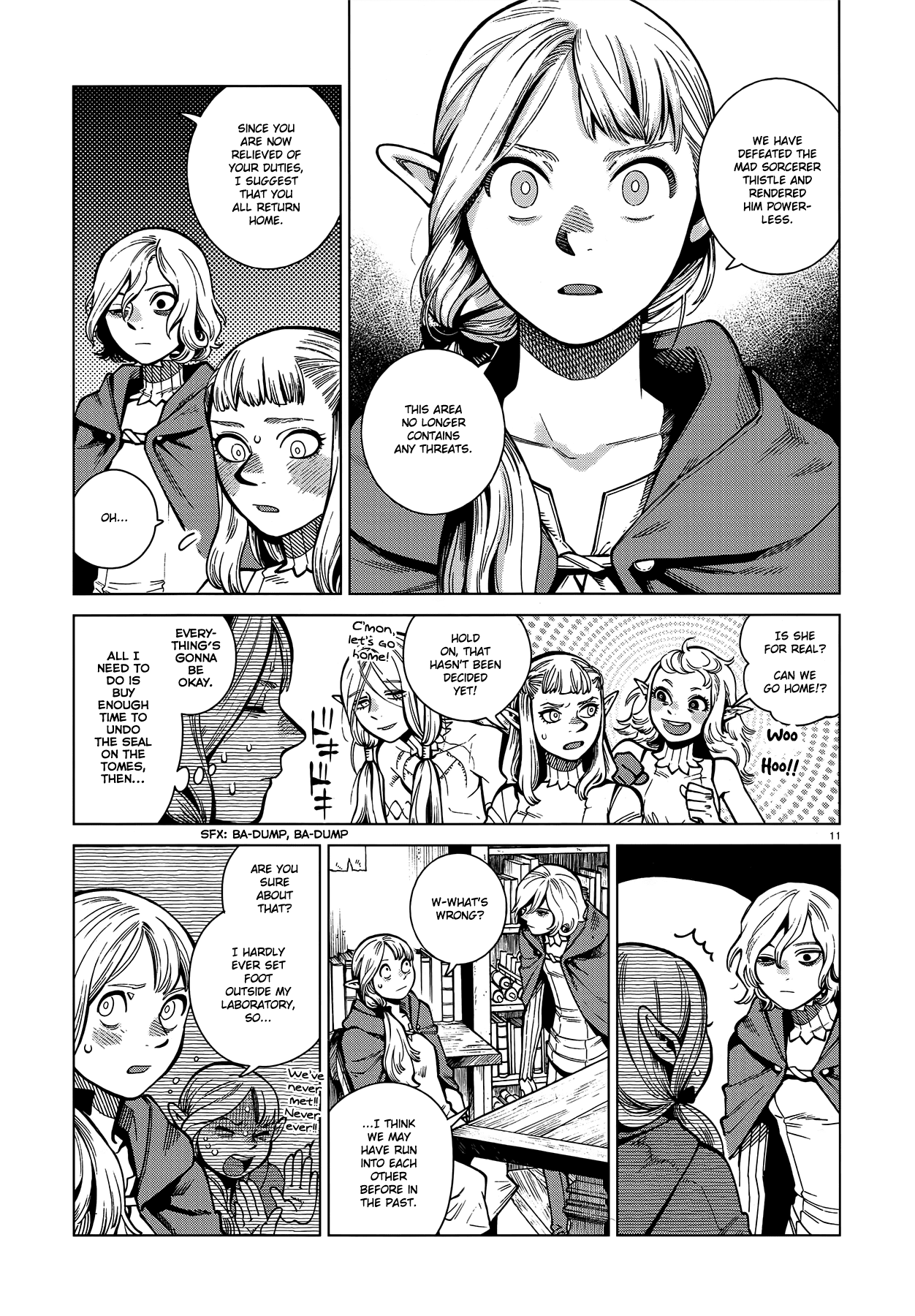 Dungeon Meshi chapter 74 page 11